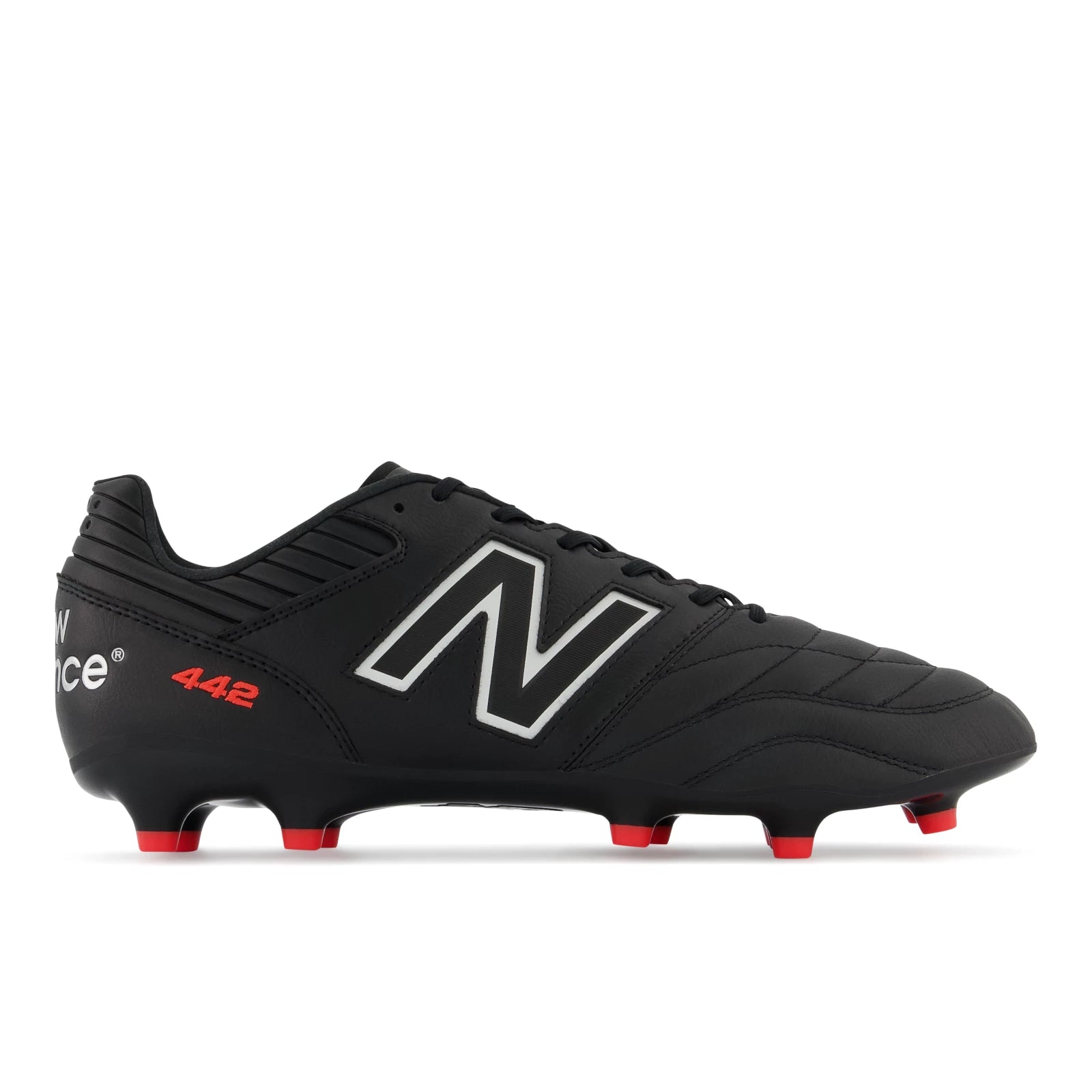 New Balance 442 V2 Pro Fg Black With Silver Black With Silver