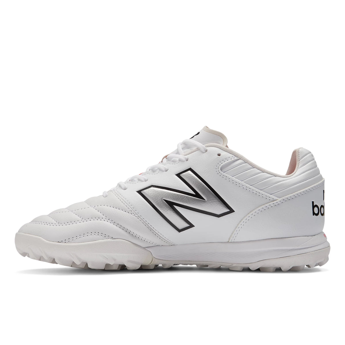 New Balance 442 PRO TF V2 White with Black and Team Red