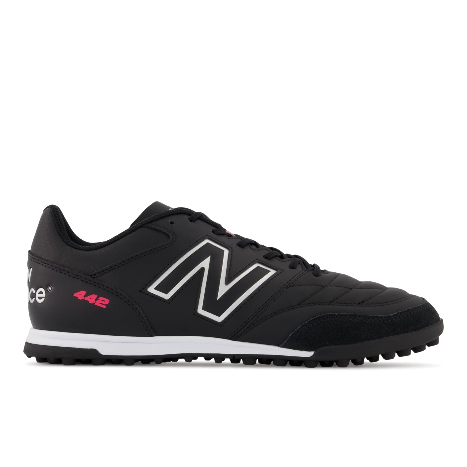 New Balance 442 V2 Team Tf Black With White Black With White