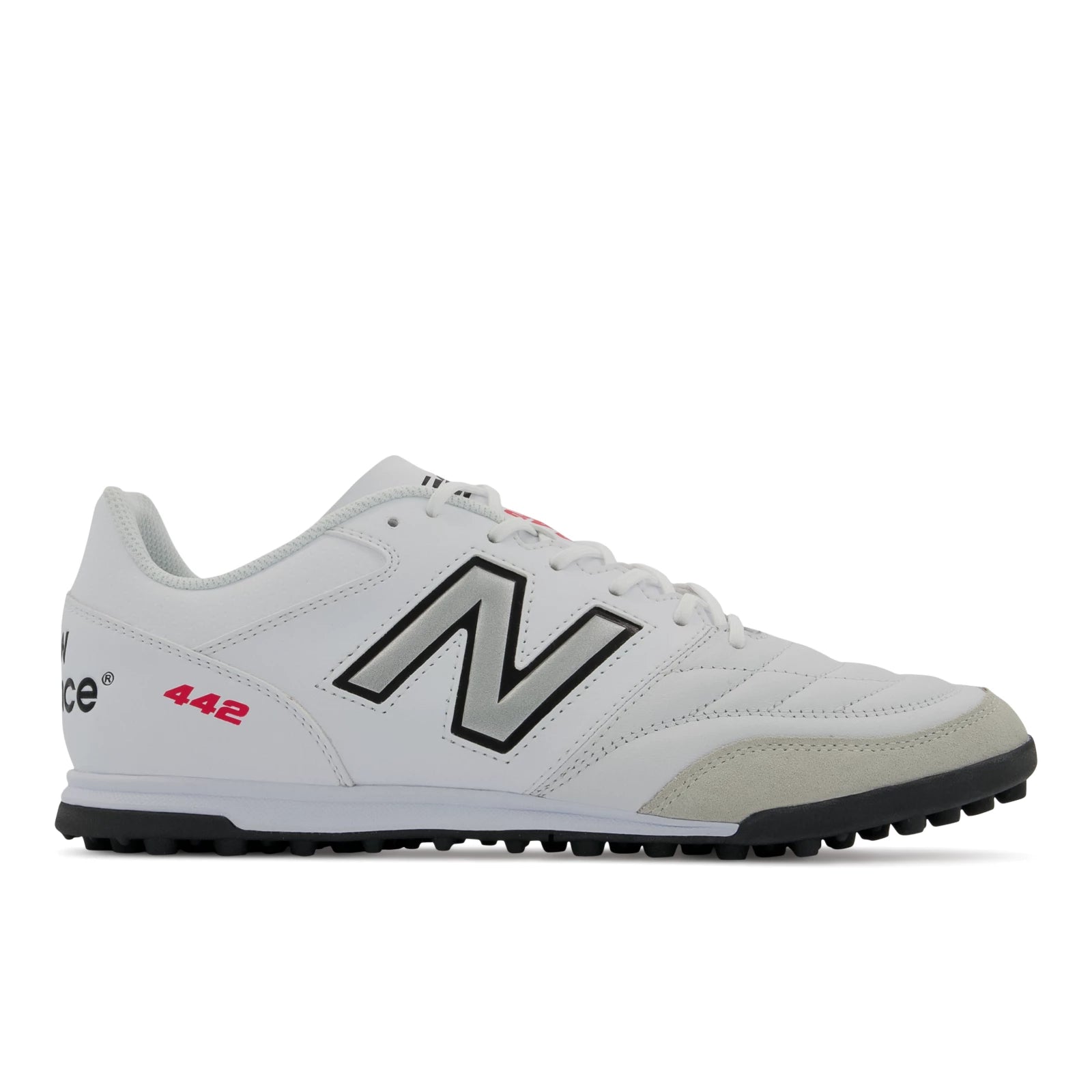 New Balance 442 V2 Team Tf White With Black White With Black