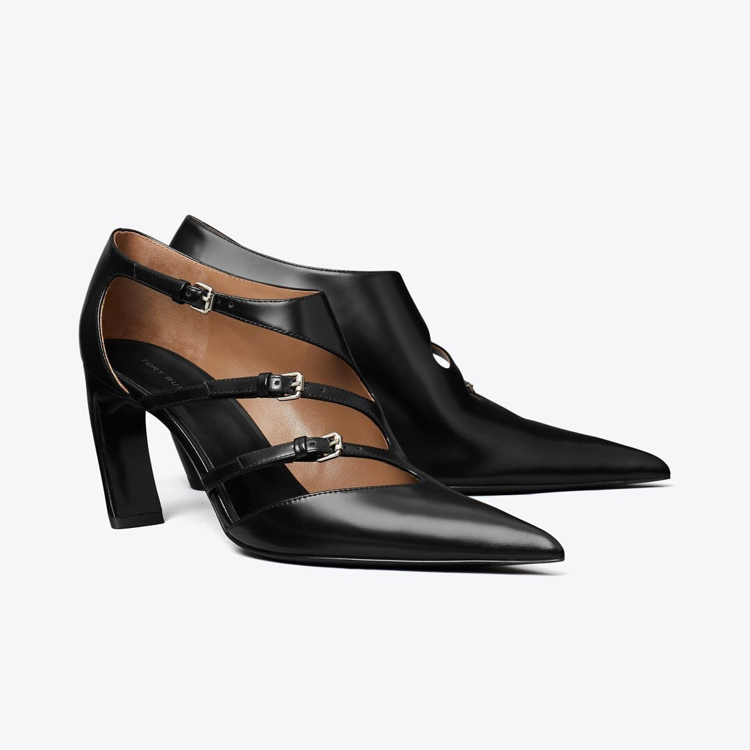 Tory Burch Multi-Buckle Pump NERO