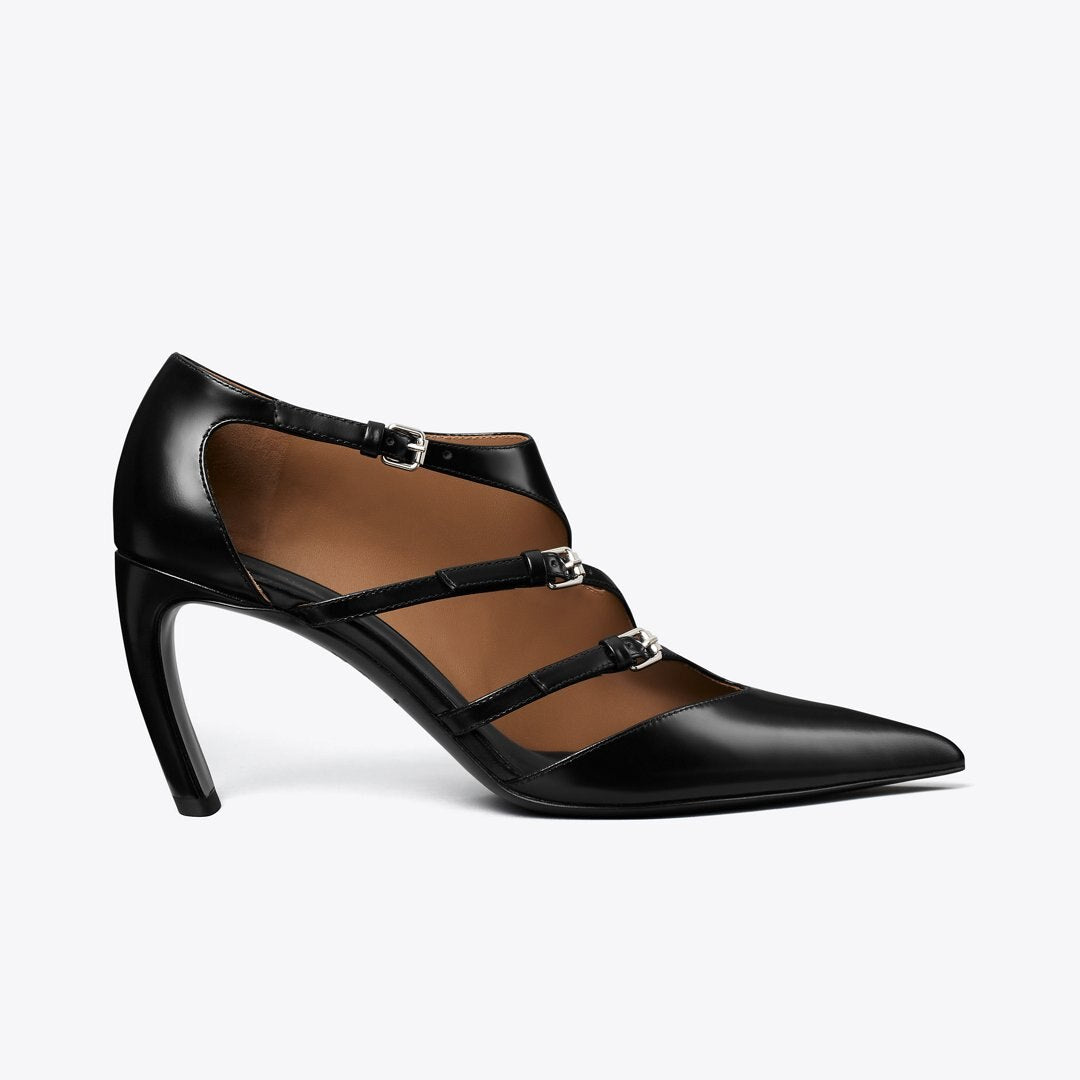 Tory Burch Multi-Buckle Pump NERO
