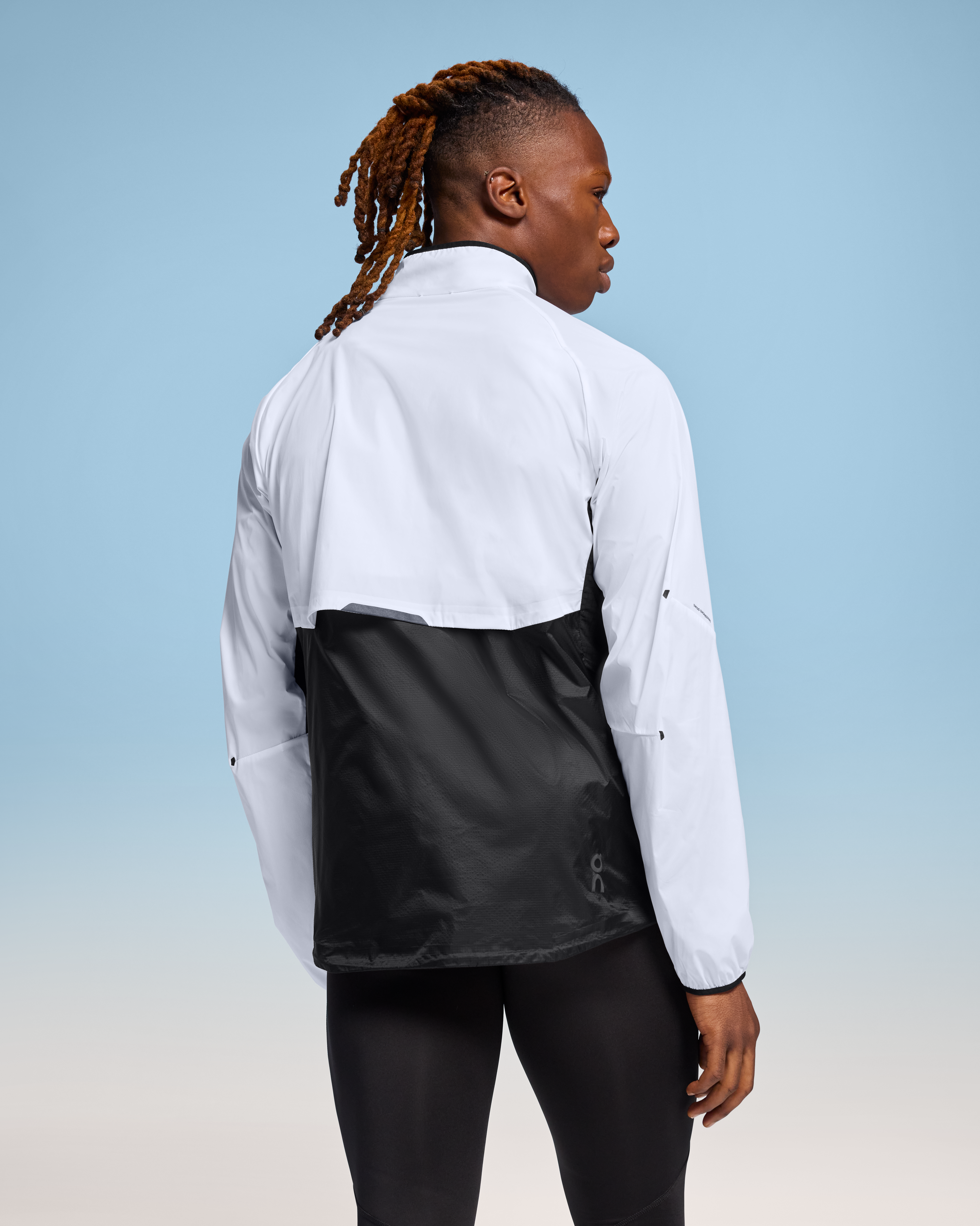 on weather jacket White | Black