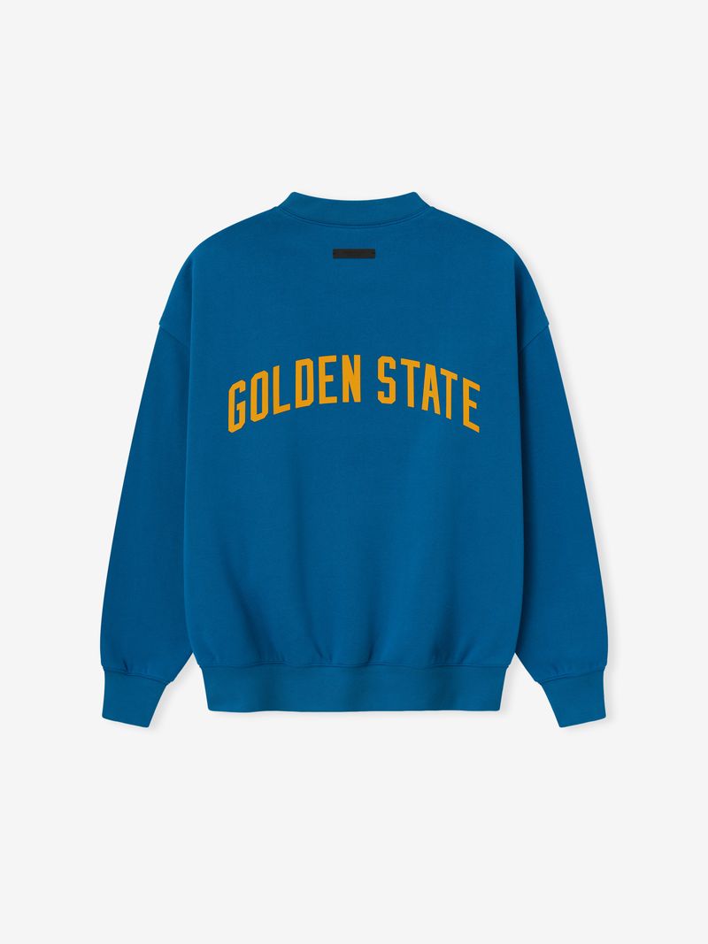 Essentials Warriors Sport Crewneck Blue Sapphire