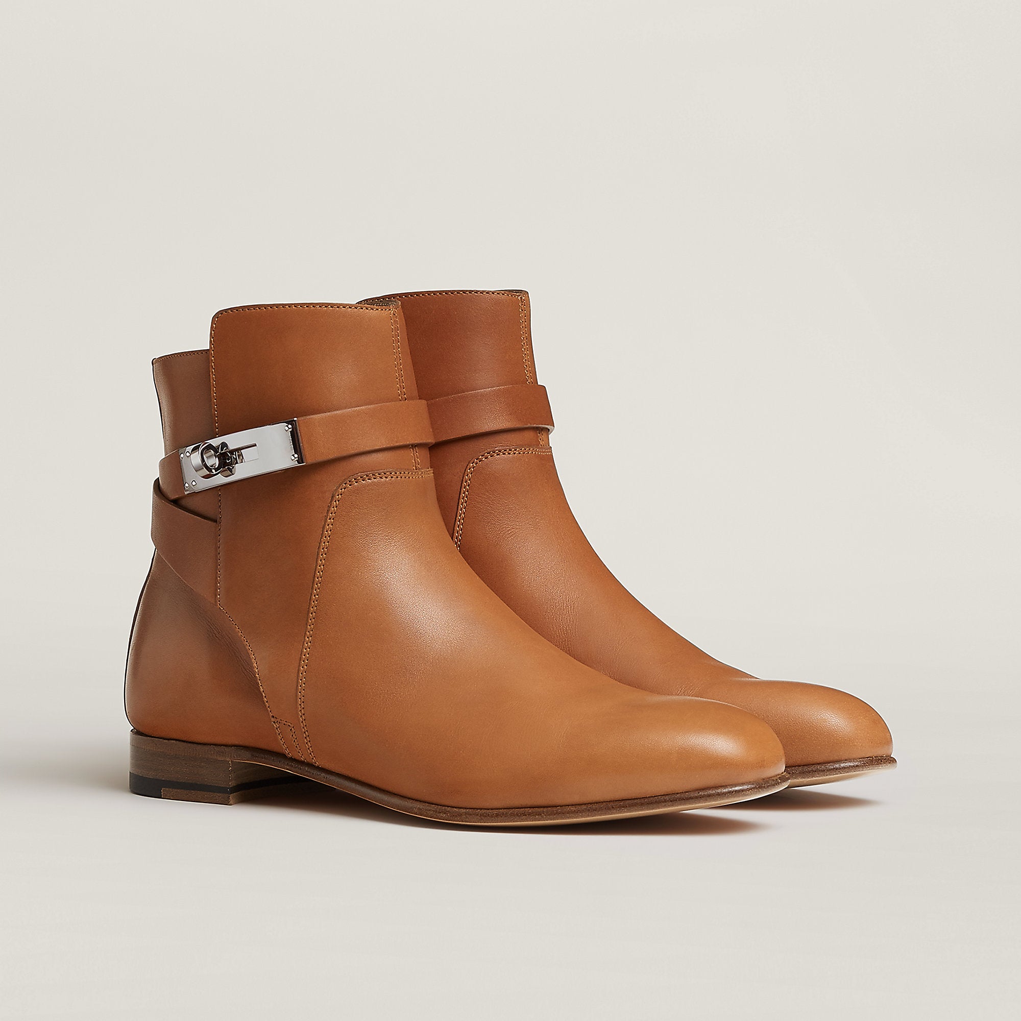 Hermes Neo Ankle Boot Naturel