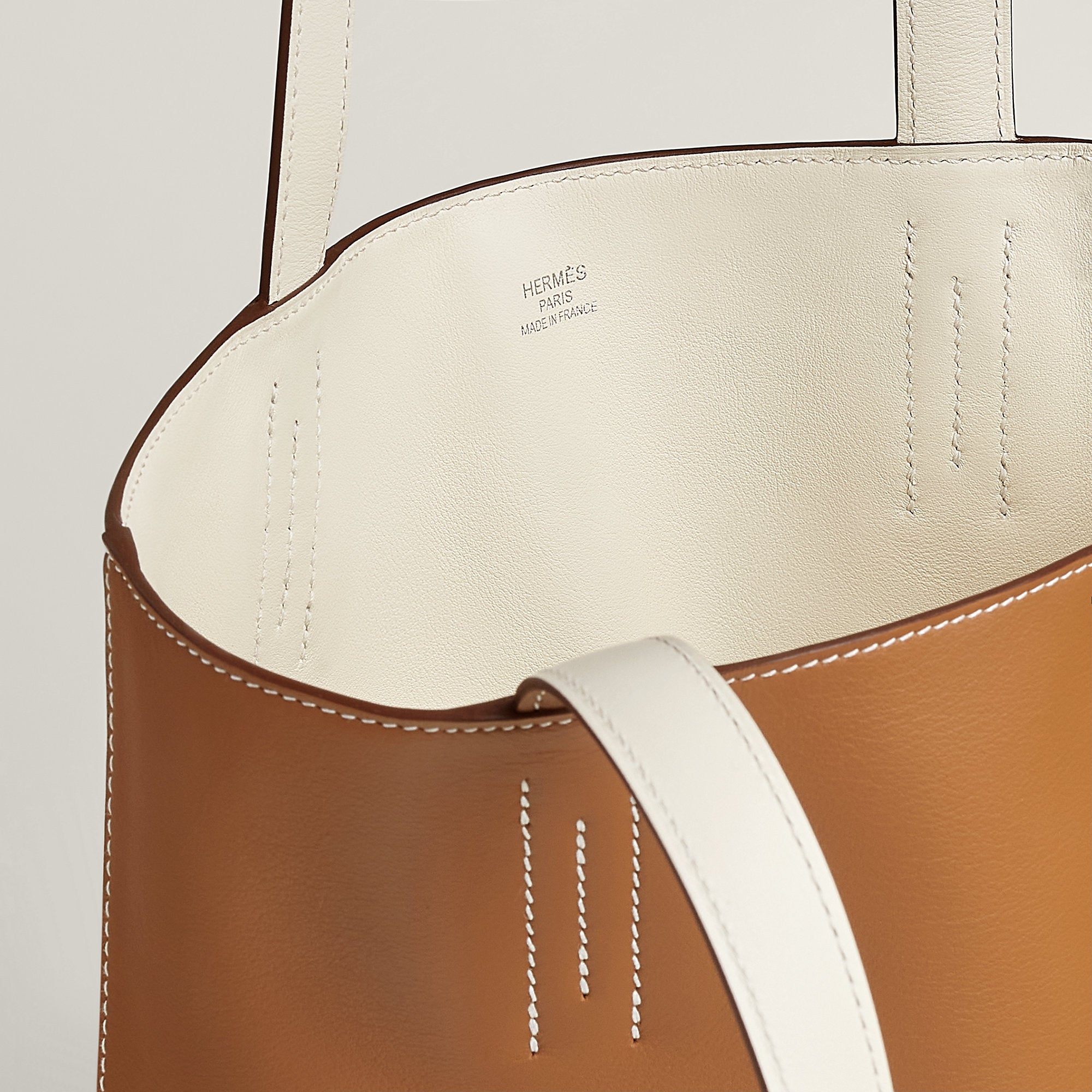 Hermes Neo Double Sens 35 Bi Bag Gold