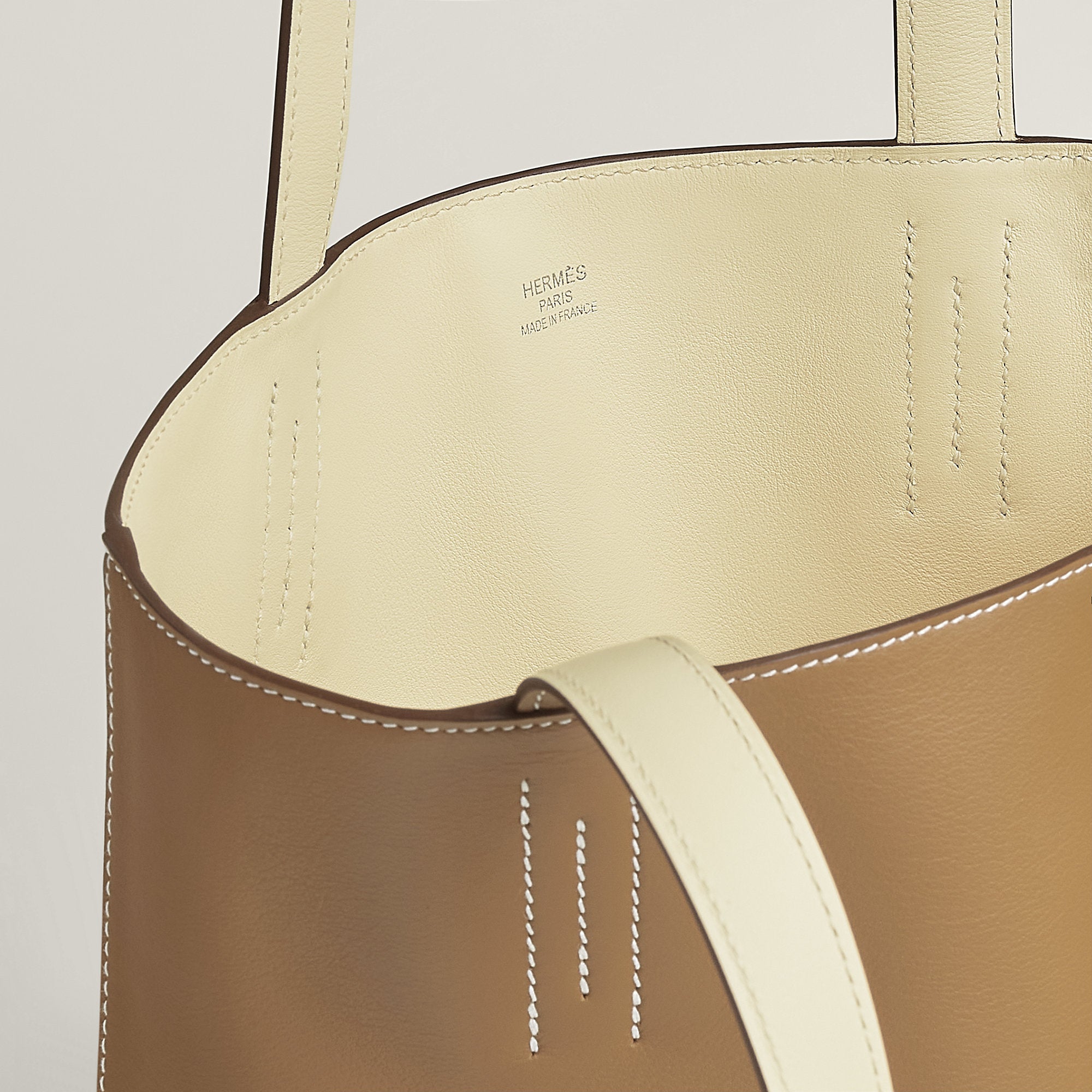 Hermes Neo Double Sens 35 Bi Bag Gold
