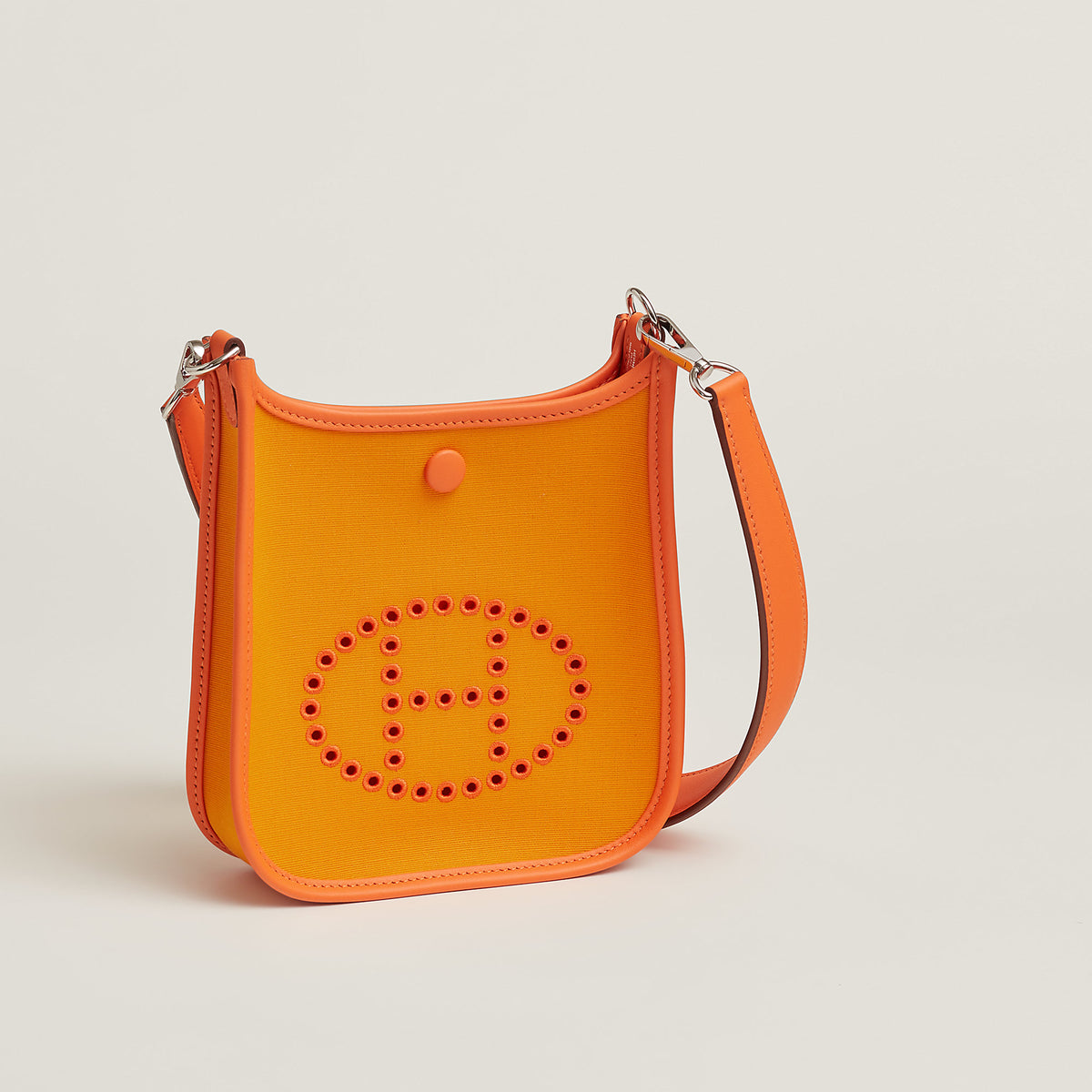 Hermes Neo Evelyne 16 Bag Jaune D'Or