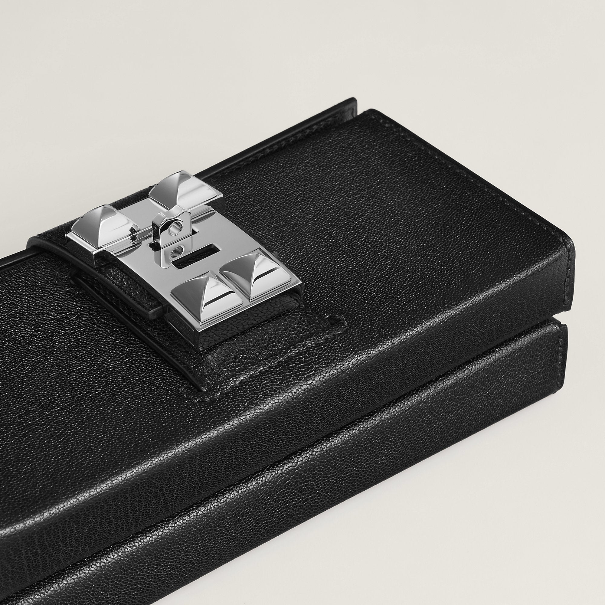 Hermes Neo Medor Clutch Noir