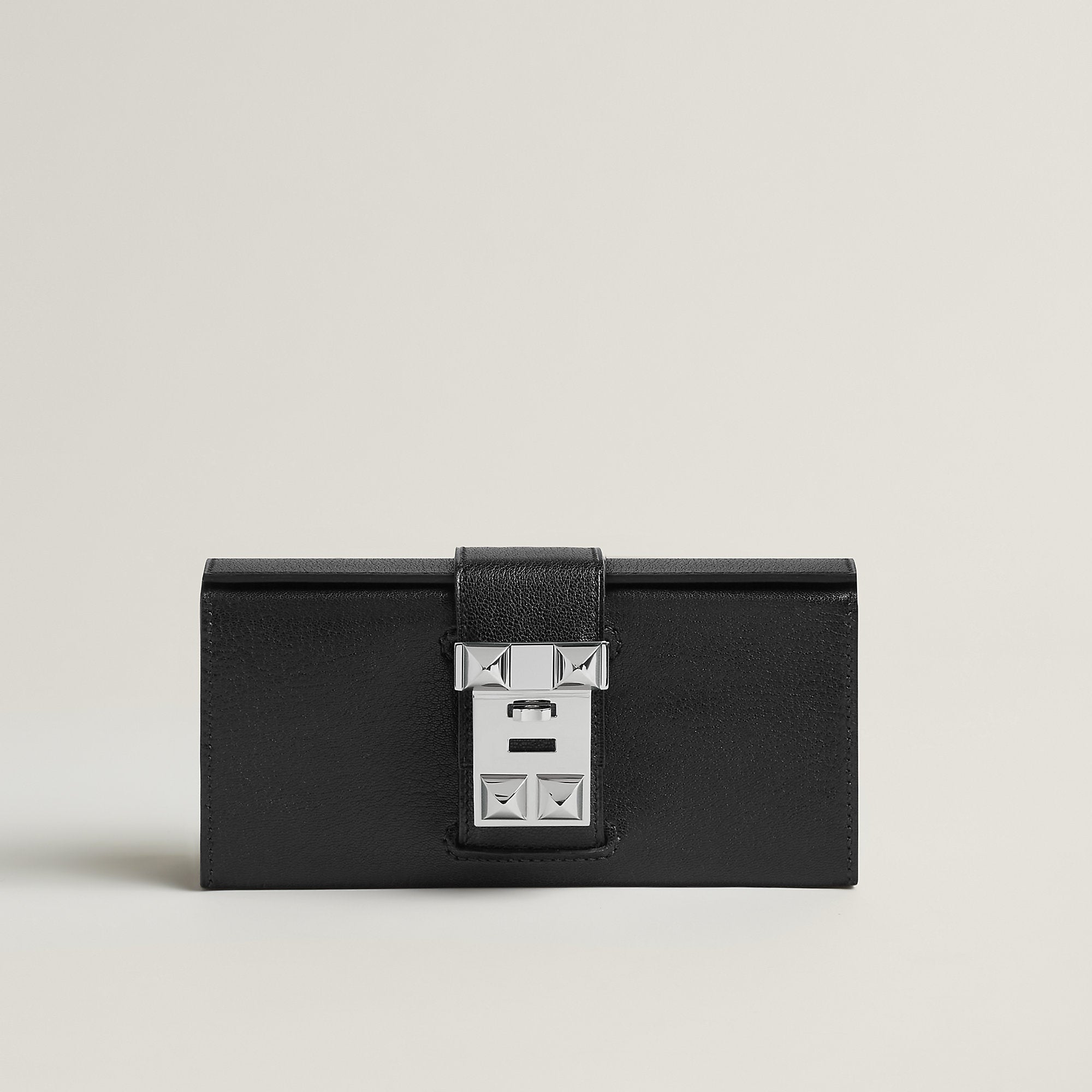 Hermes Neo Medor Clutch Noir