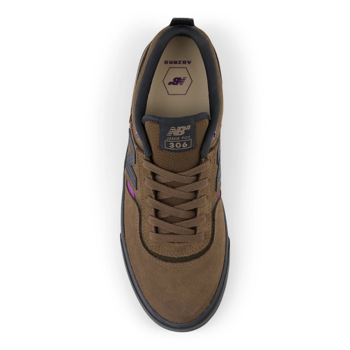 New Balance NB Numeric Jamie Foy 306 Brown with Purple