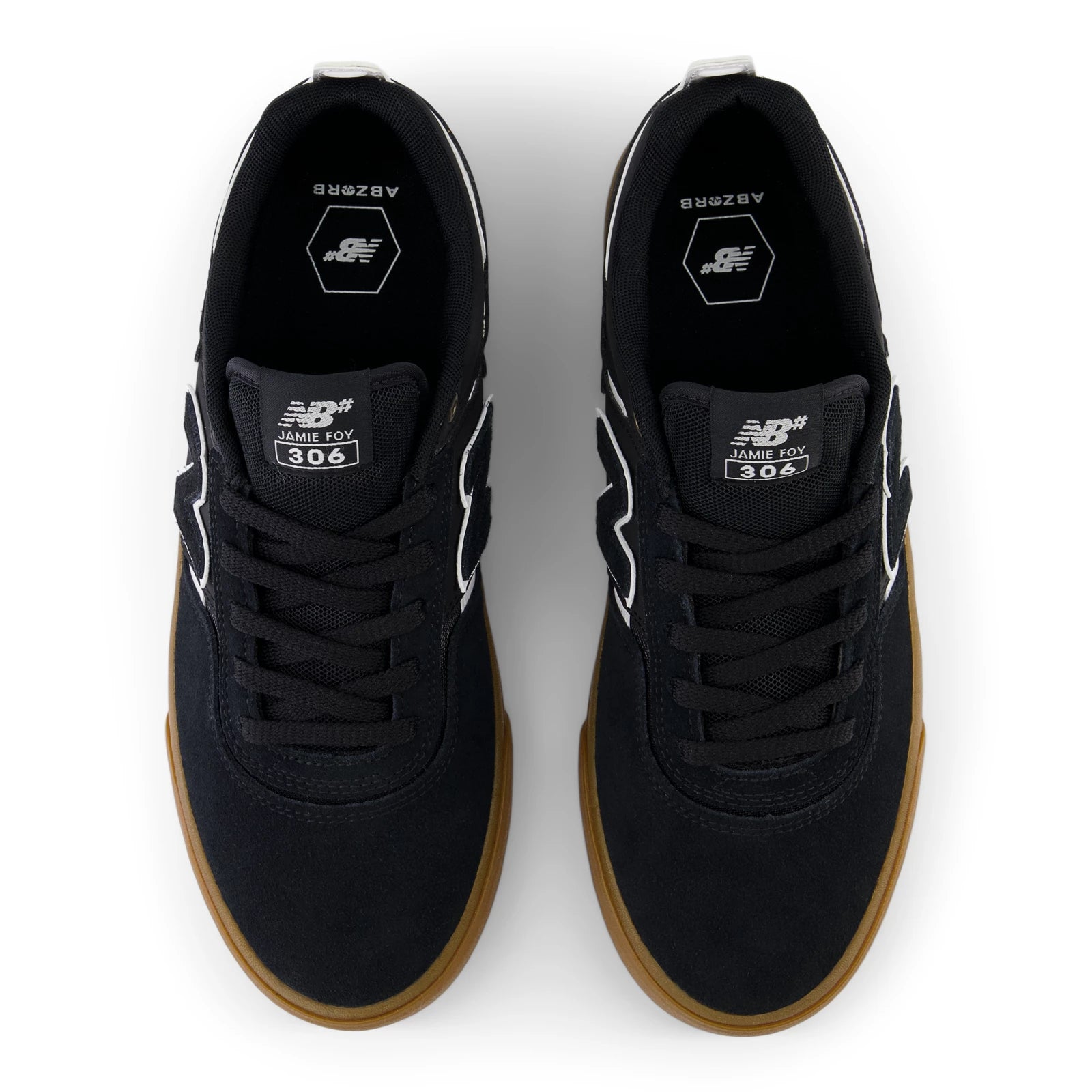New Balance Nb Numeric Jamie Foy 306 Black With White Black With White