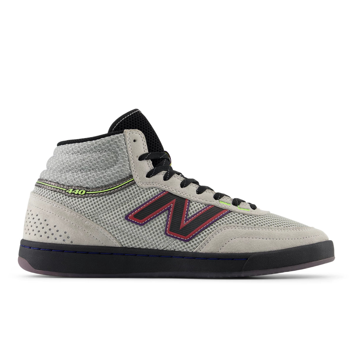 New Balance NB Numeric Justin Henry 440 High V2 Grey with Purple