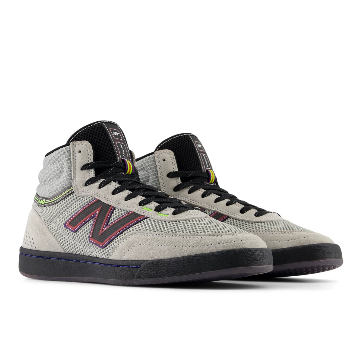 New Balance NB Numeric Justin Henry 440 High V2 Grey with Purple
