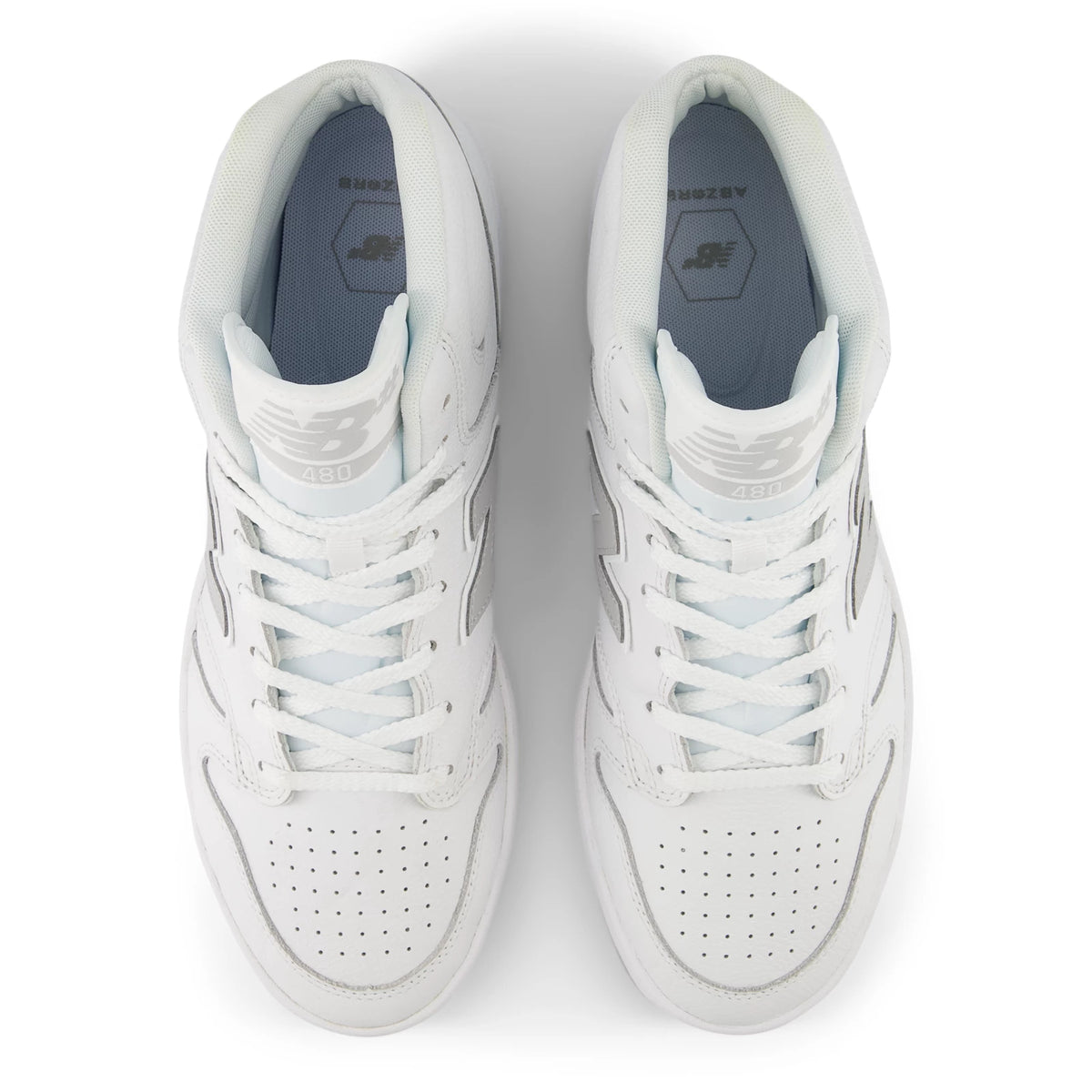 New Balance NB Numeric 480 High White with Grey