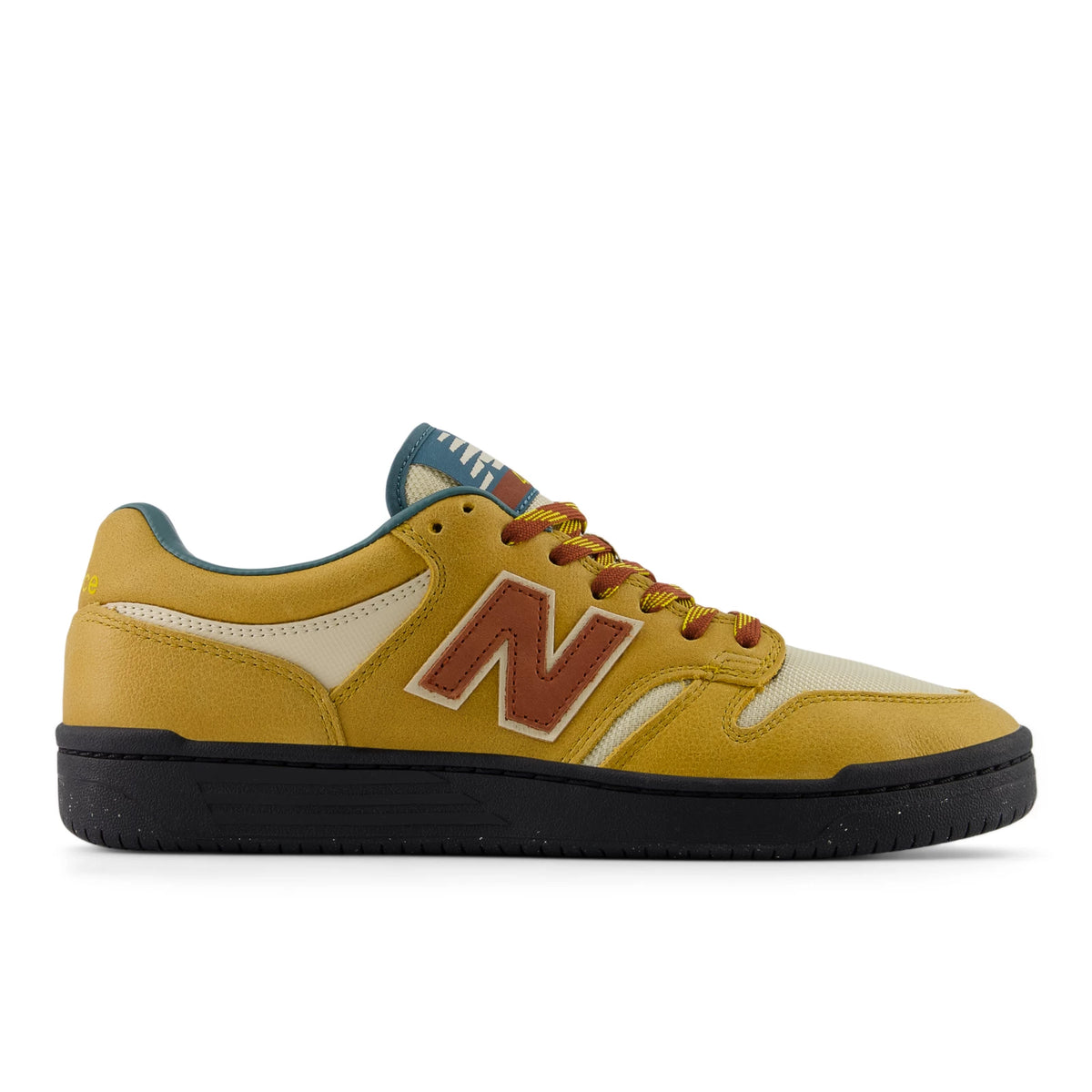 New Balance NB Numeric 480 Tan with Burgundy