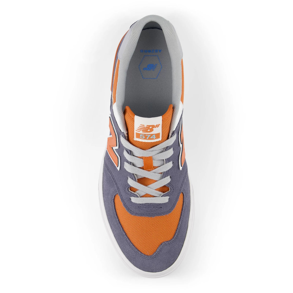 New Balance NB Numeric 574 Vulc Dark Arctic Grey with Infield Clay