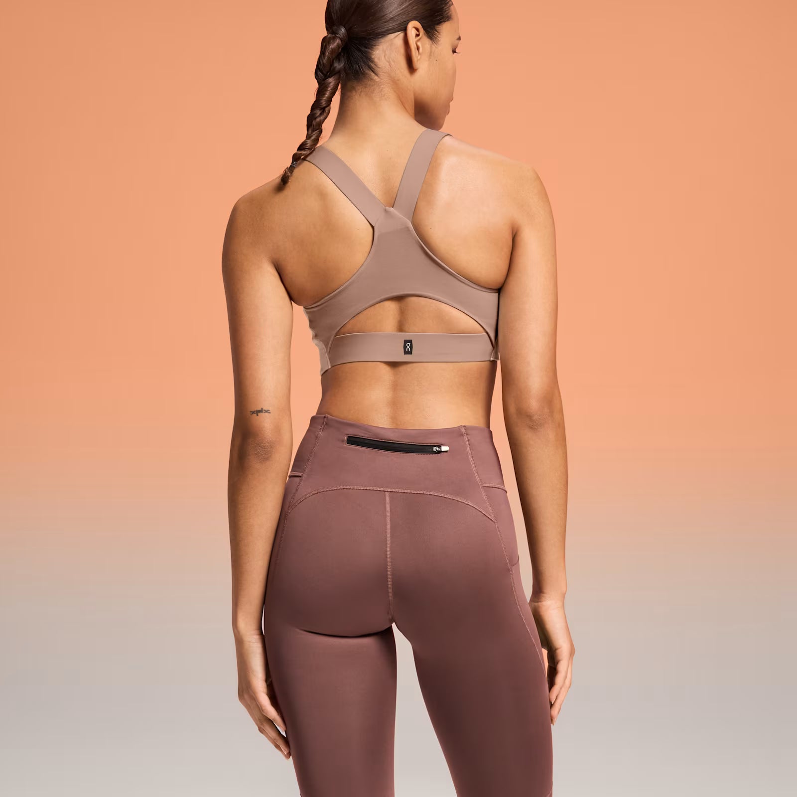 On Performance Flex Bra Cinder | Ash (Women'S)