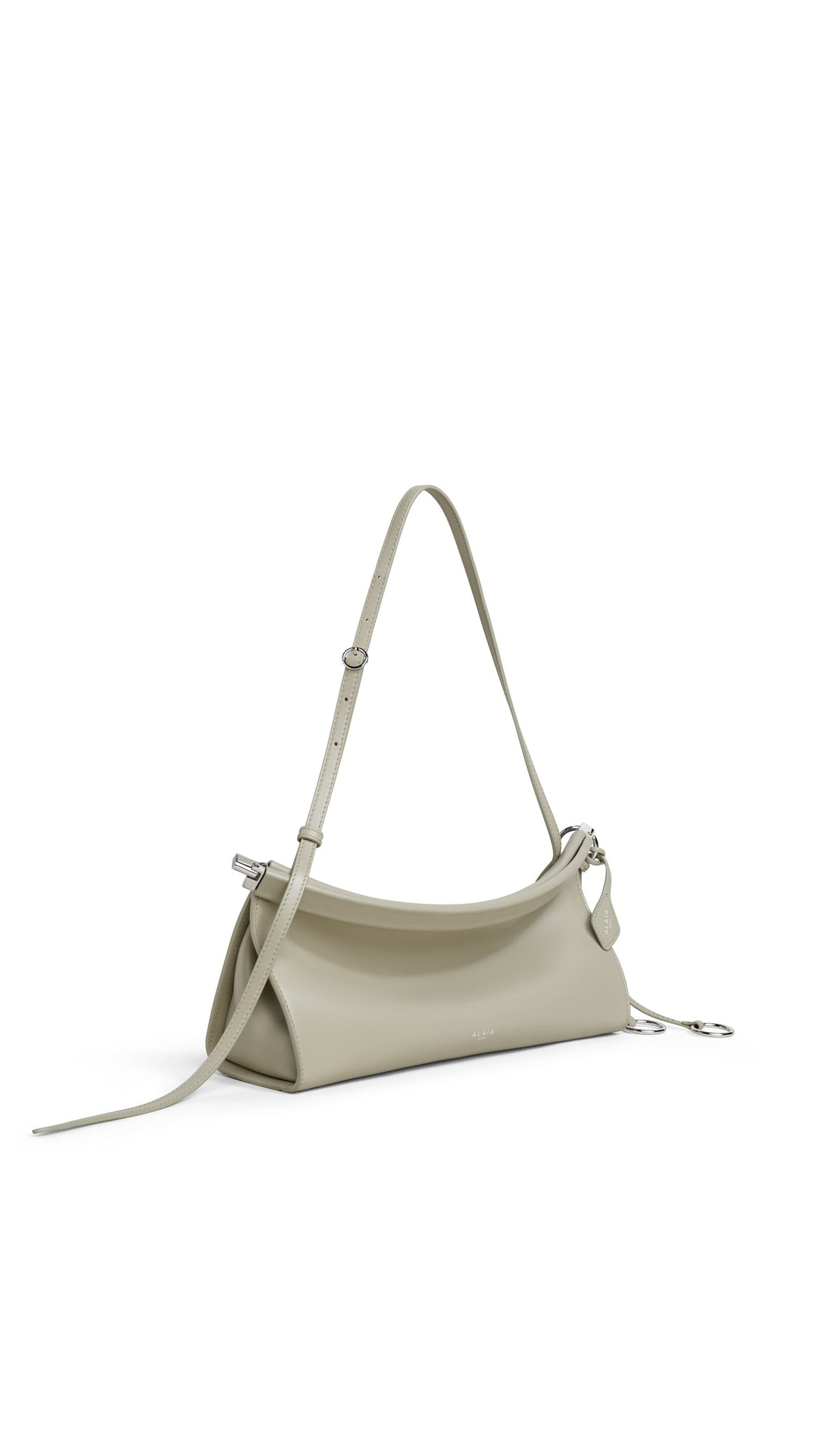 Alaïa Le Click East West Medium Bag In Calfskin