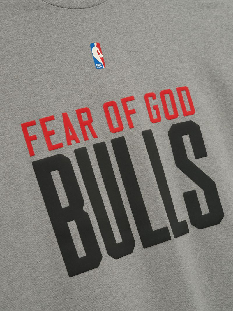 Essentials Bulls 90S Tee Concrete Heather
