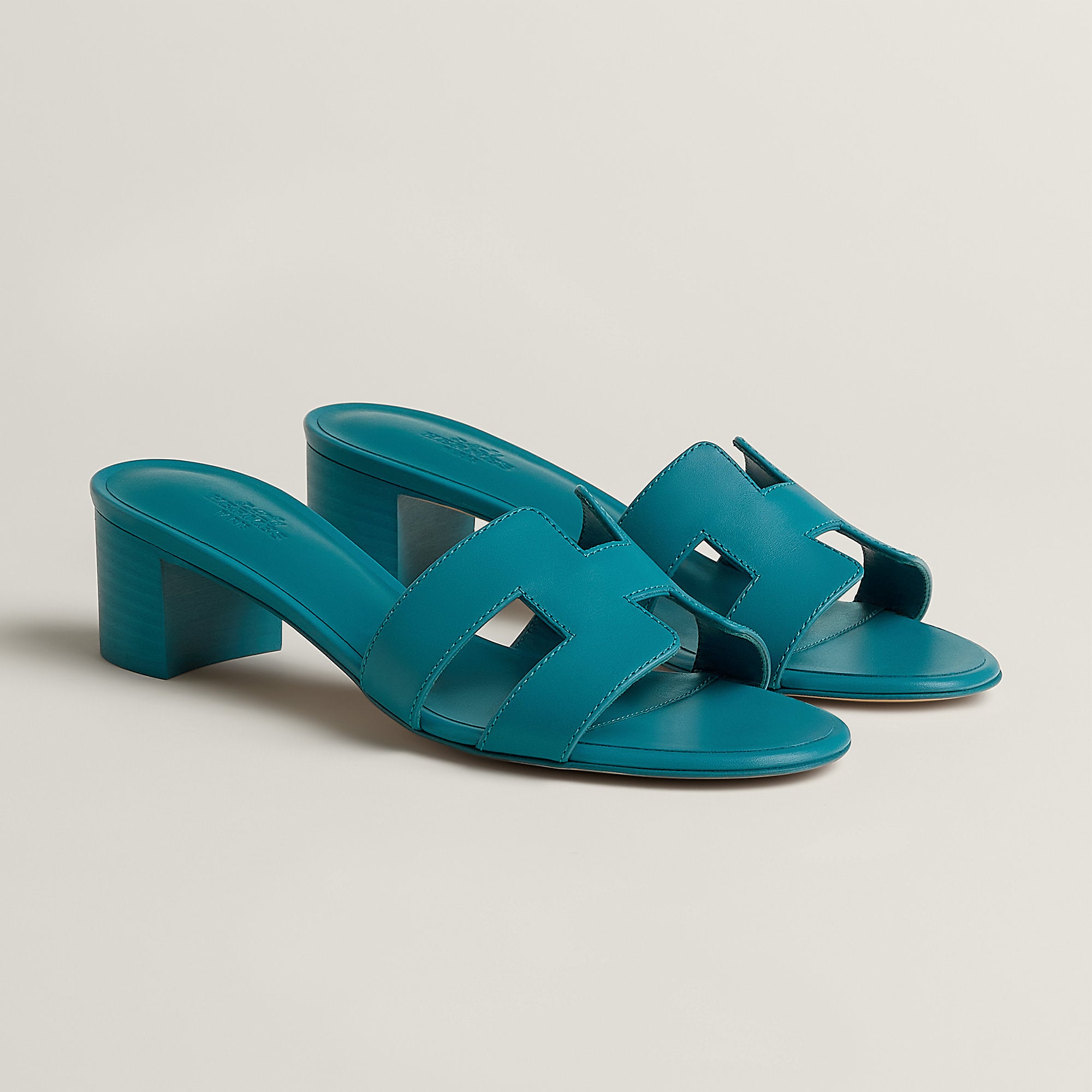 Hermes Oasis Sandal Bleu Iroise