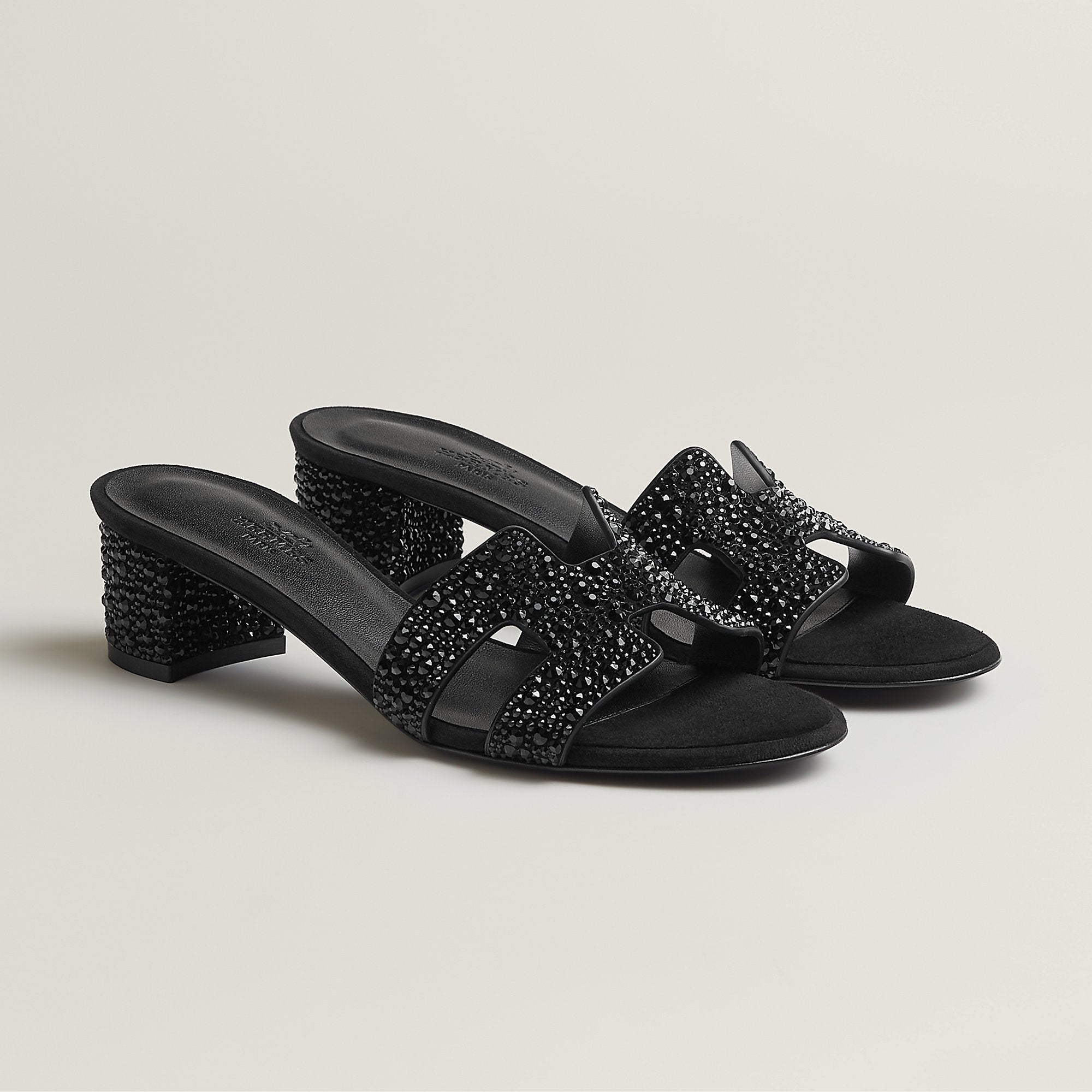 Hermes Oasis Sandal Noir