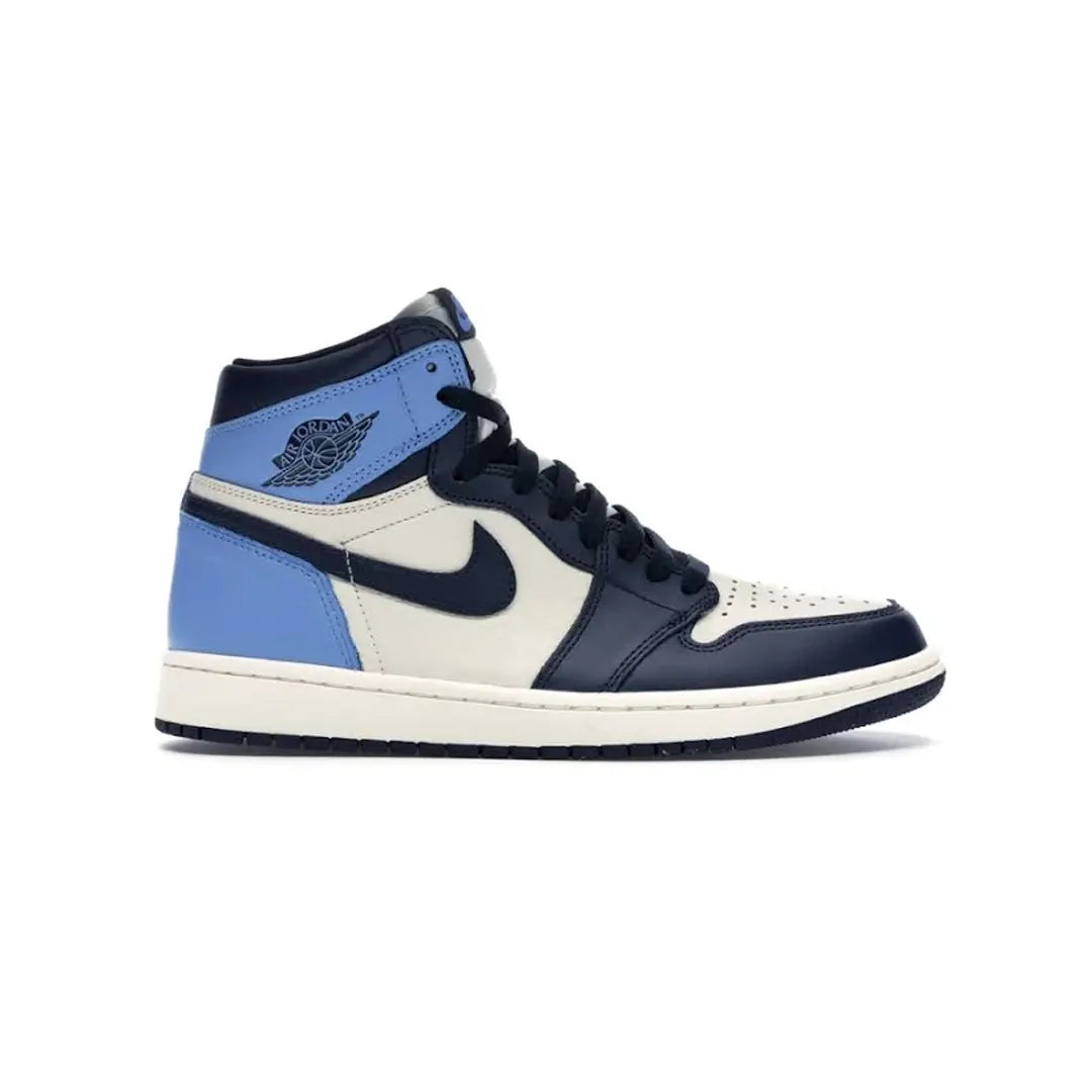 Air Jordan 1 Retro High OG Obsidian University Blue Kicks Machine