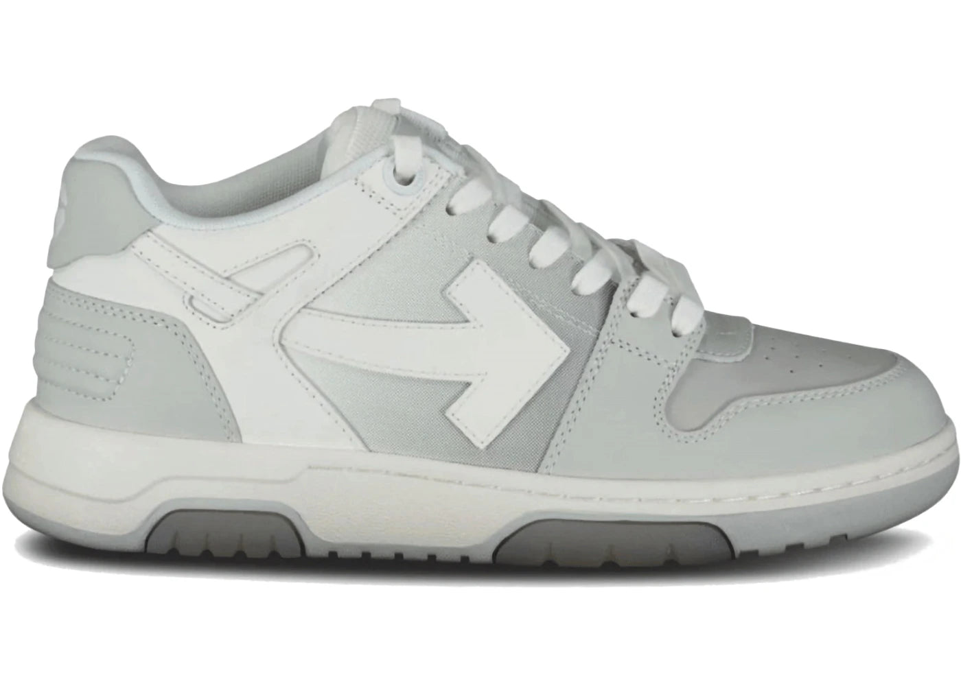 Off-White Out Of Office Ooo Low Tops White Gray