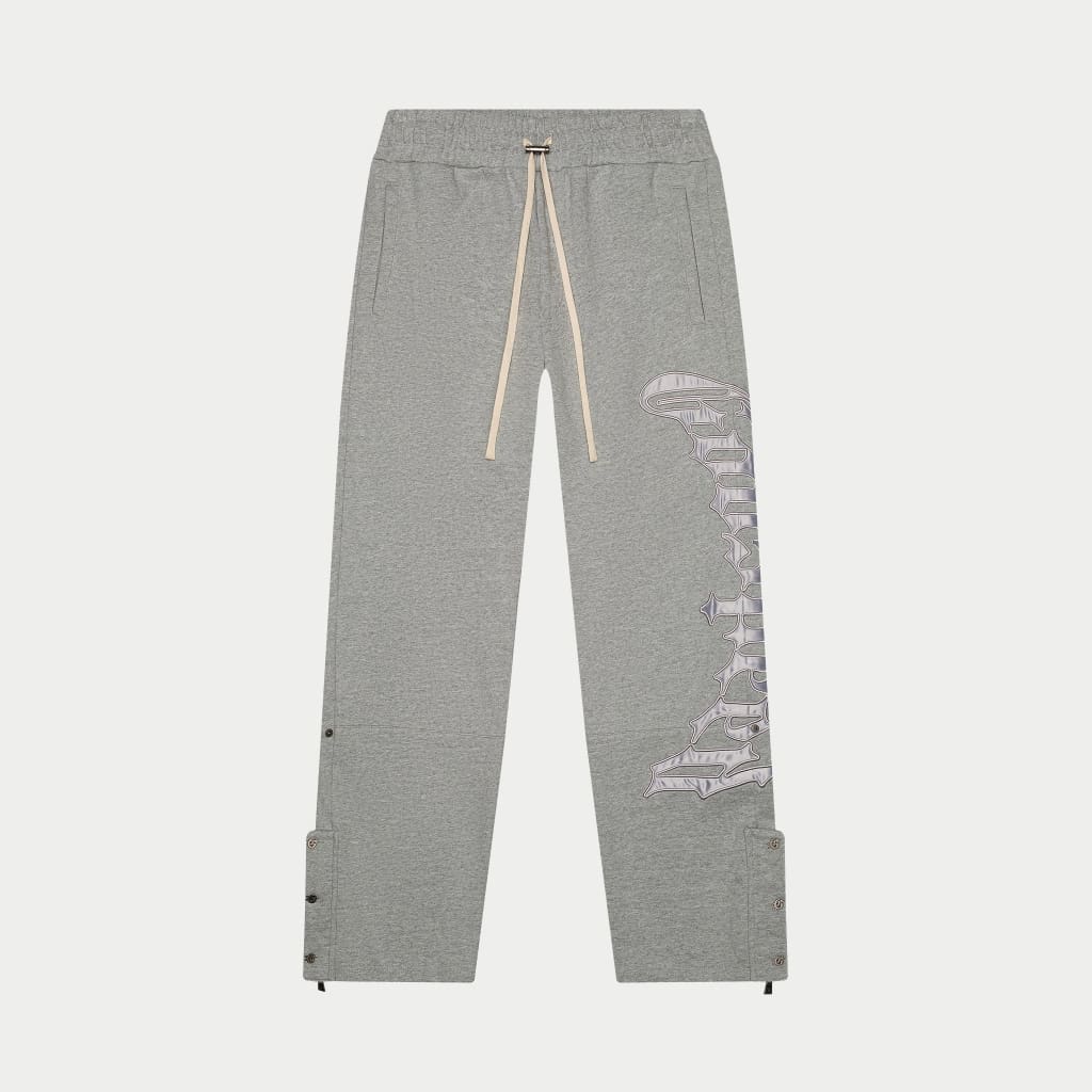 Godspeed Og Logo Sweatsuit V2 (Grey / Silver Satin)