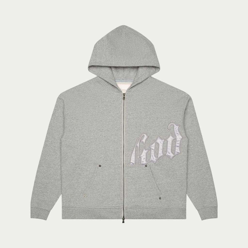 Godspeed Og Logo Sweatsuit V2 (Grey / Silver Satin)