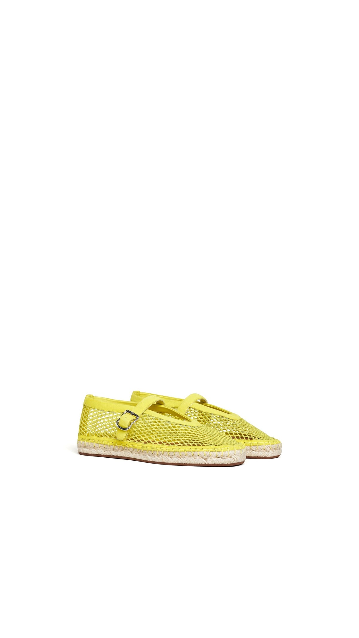Alaïa Espadrilles In Fishnet And Suede