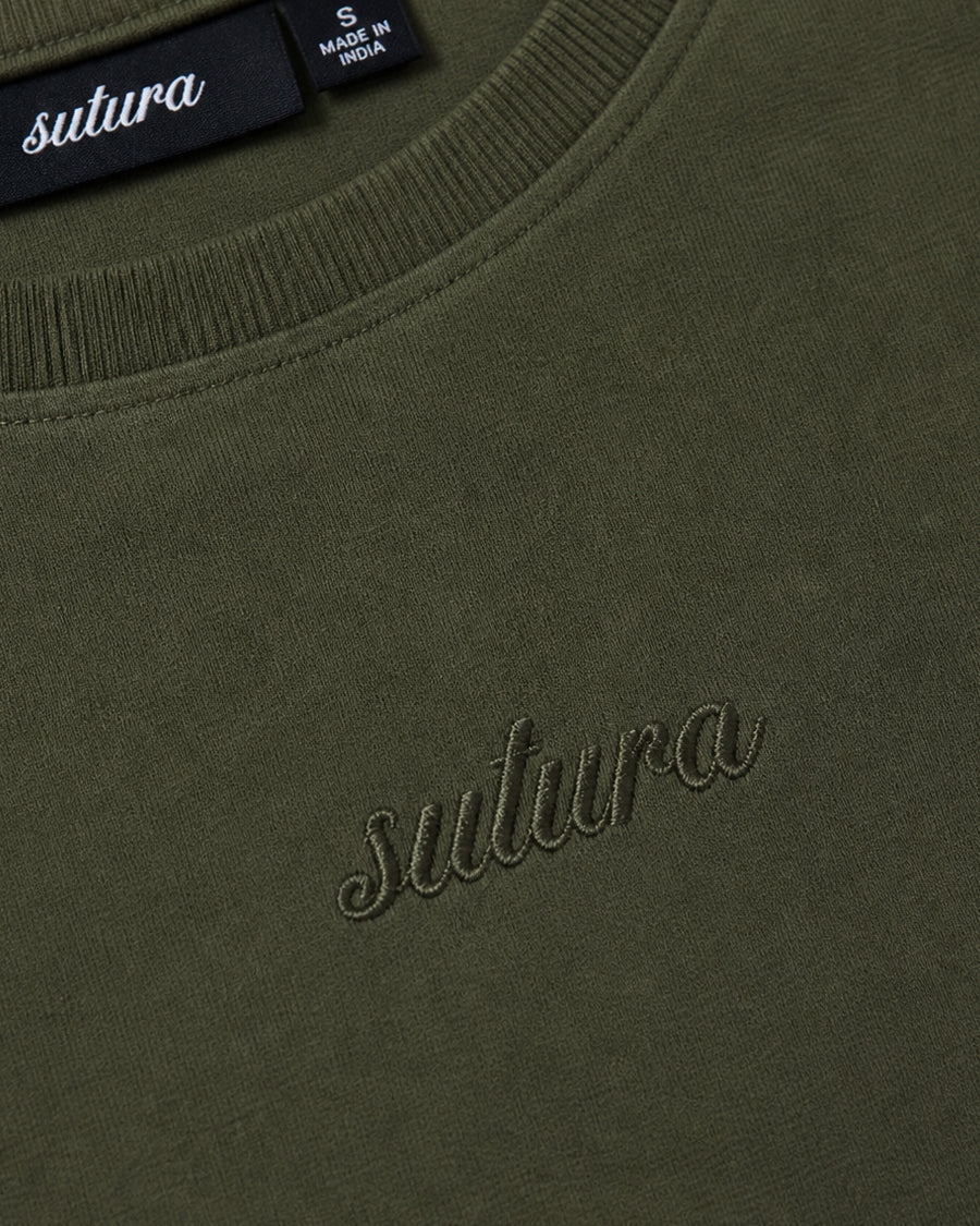 OLIVE SIGNATURE TEE