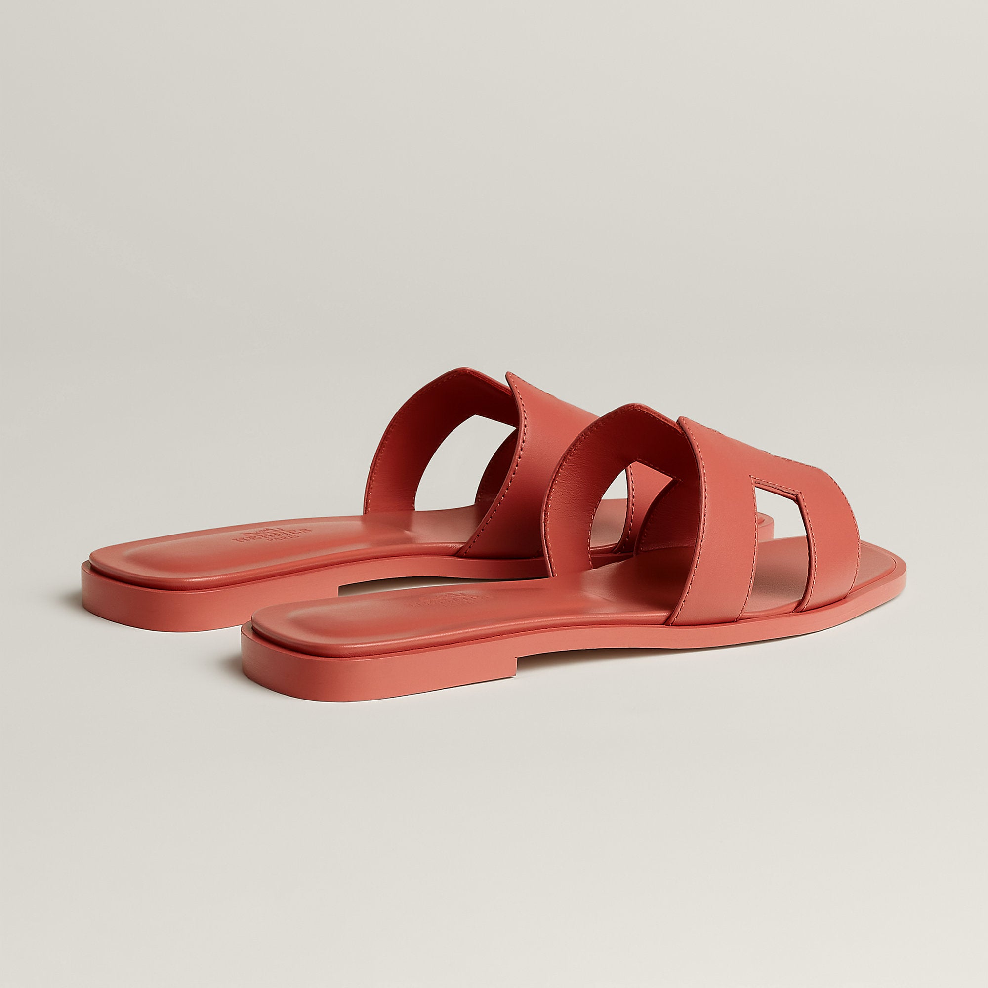 Hermes Oran Sandal Rouge Tomette