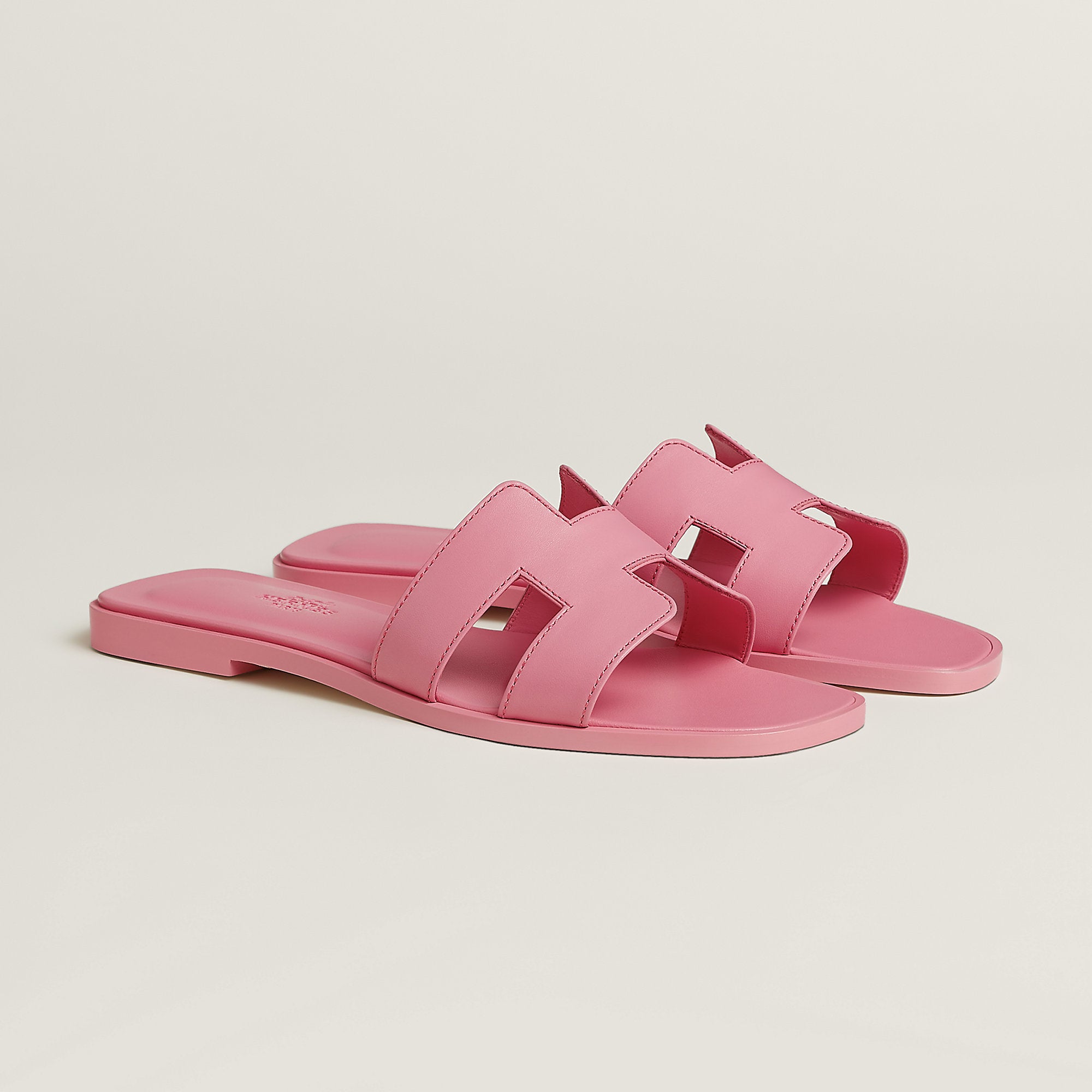 Hermes Oran Sandal Rose Bonbon