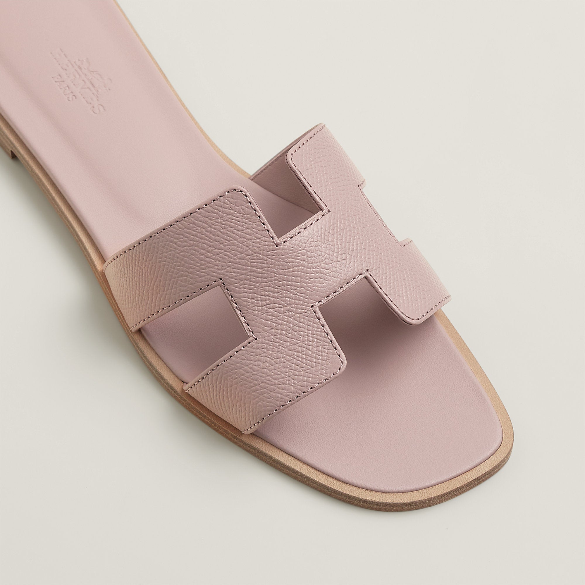 Hermes Oran Sandal Rose Porcelaine
