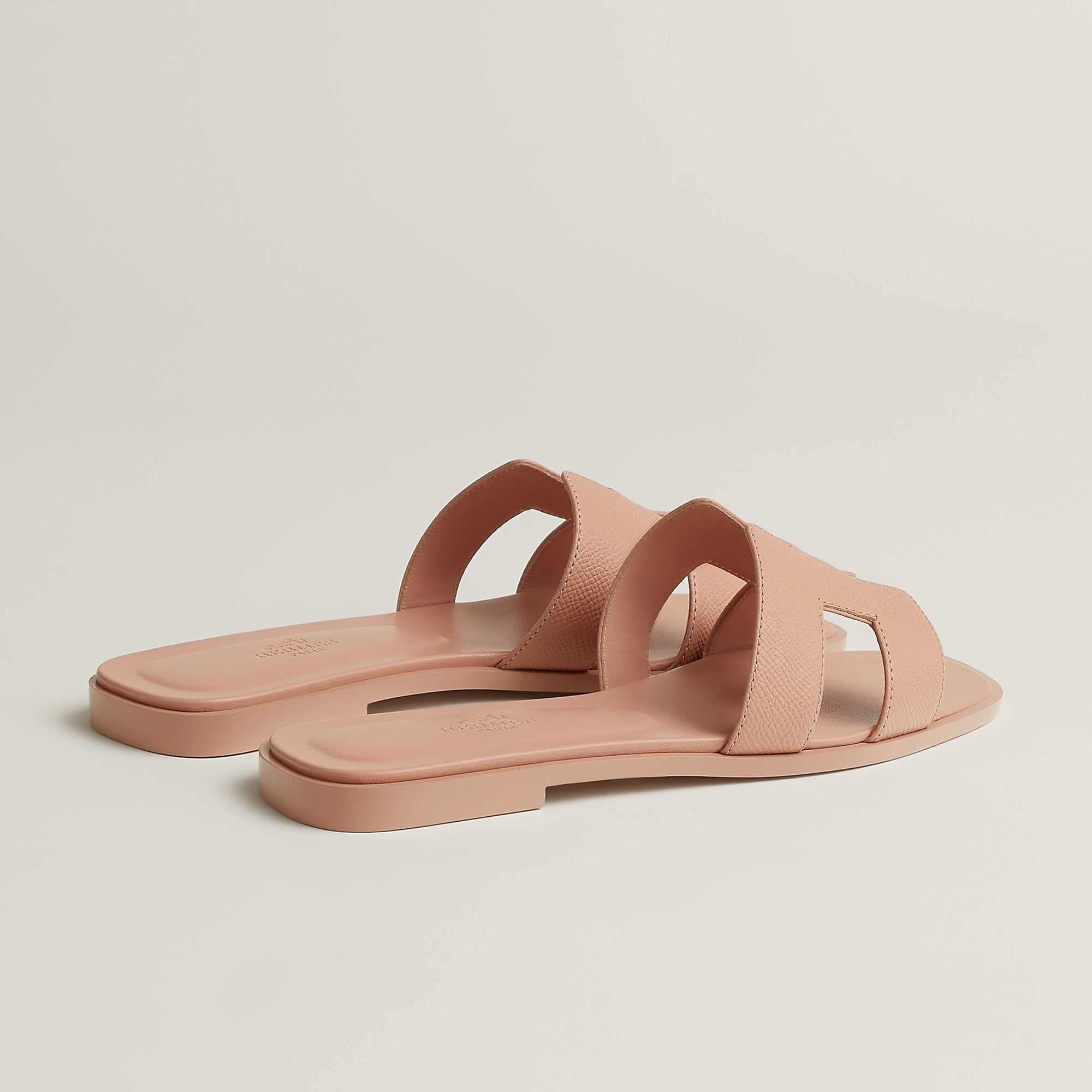 Hermes Oran Sandal Beige Perlino