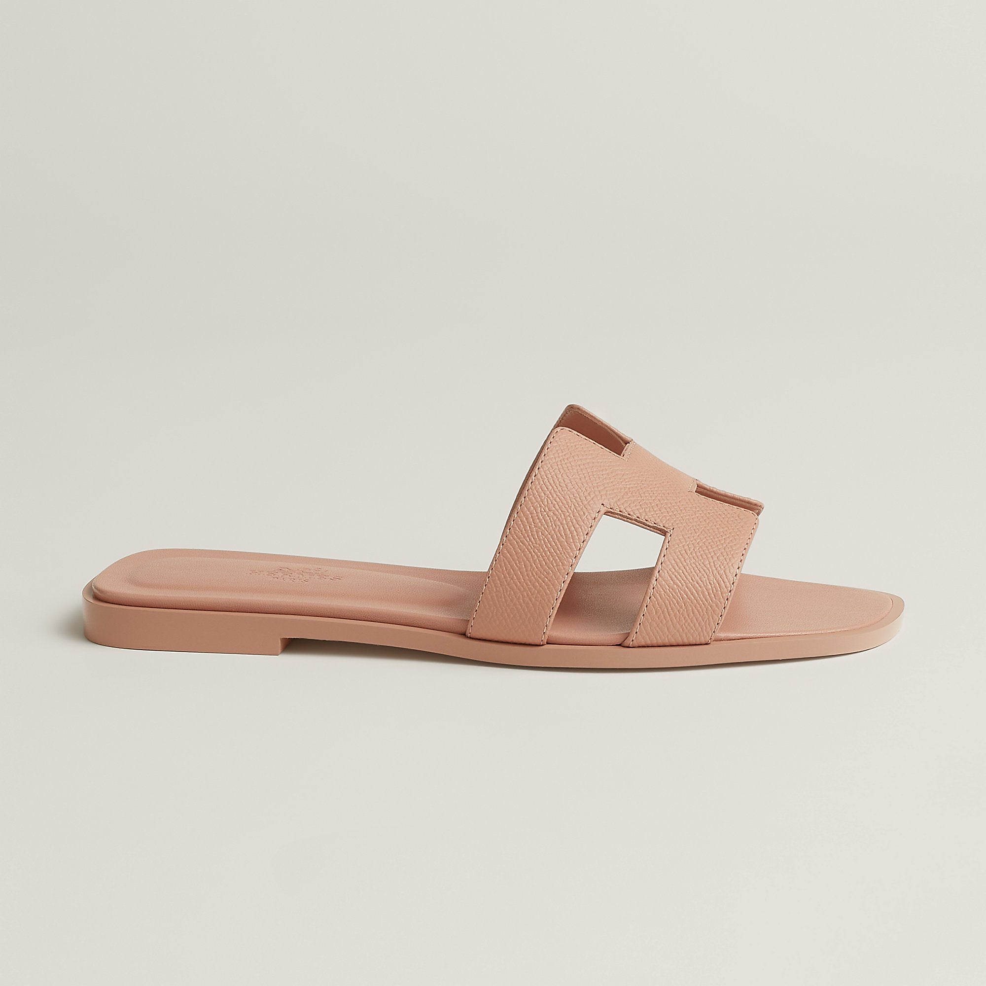 Hermes Oran Sandal Beige Perlino