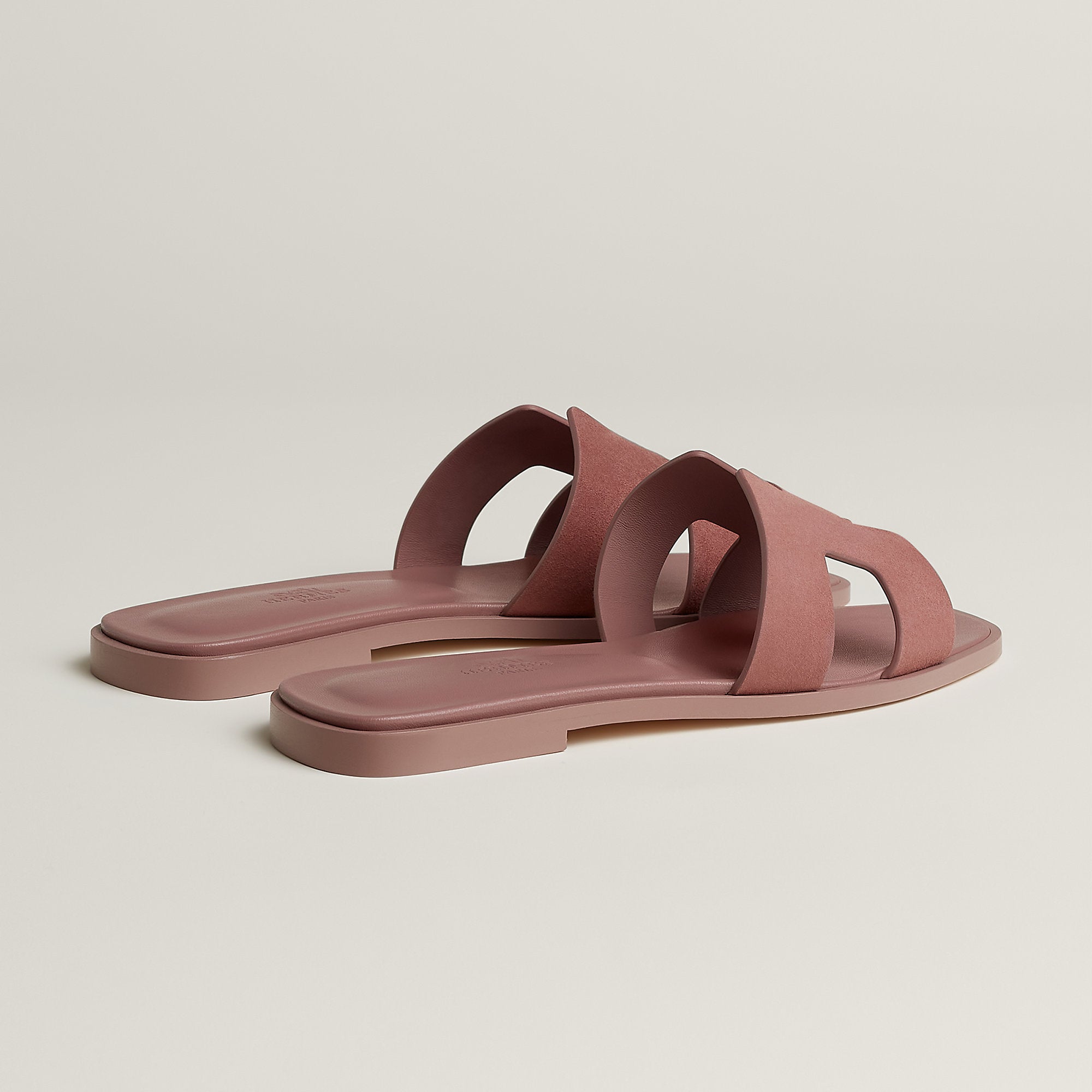 Hermes Oran Sandal Rose Antique