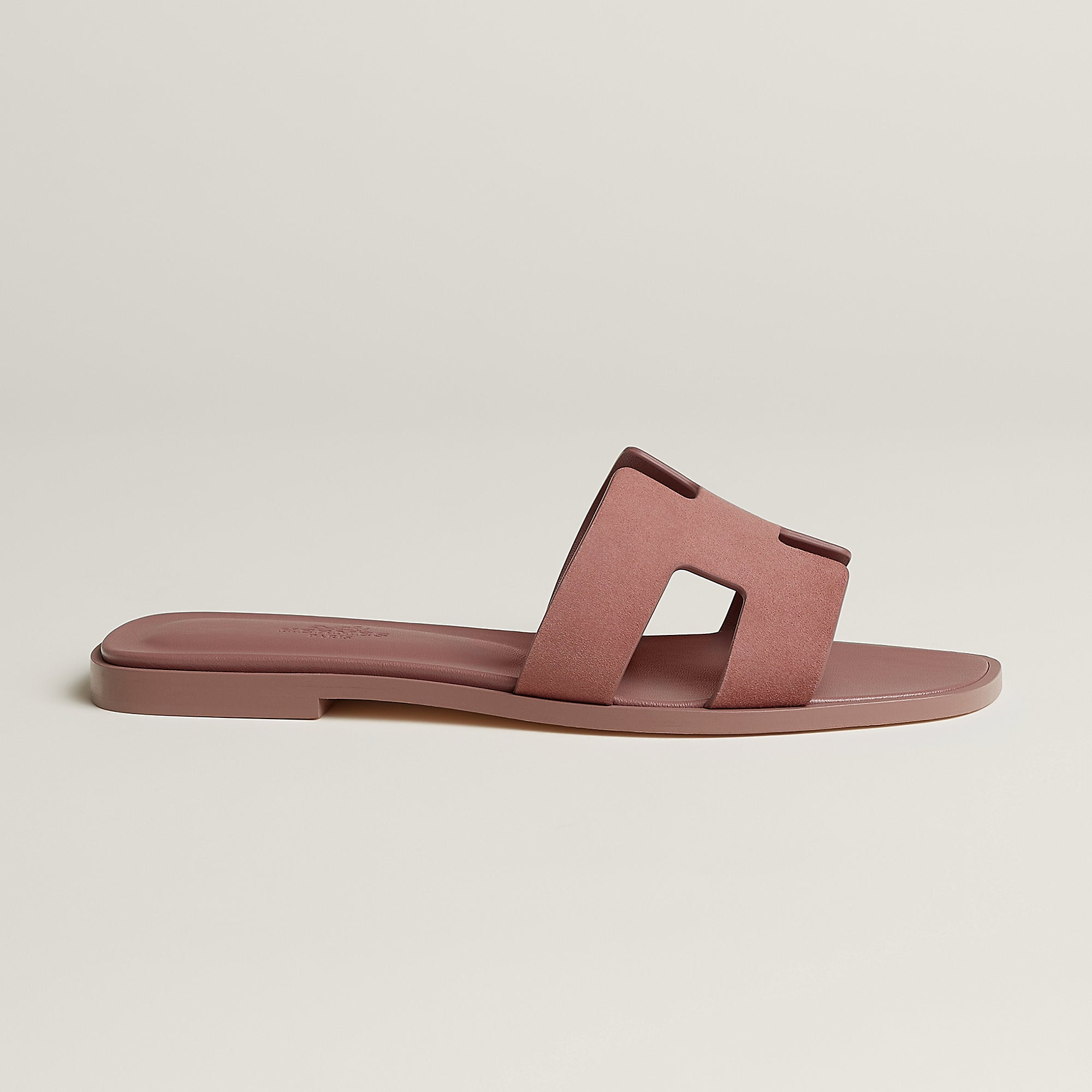 Hermes Oran Sandal Rose Antique