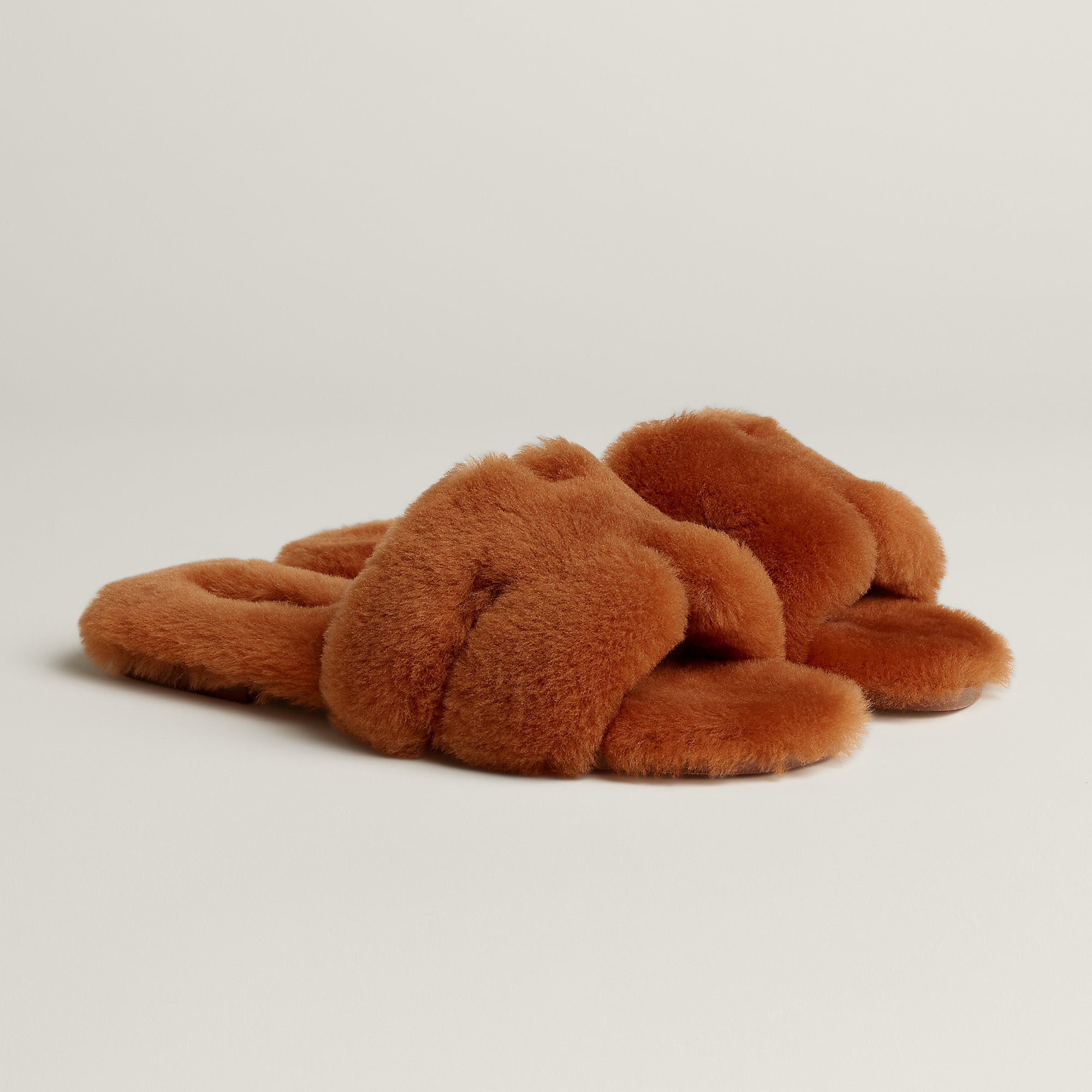 Hermes Oran Sandal Naturel