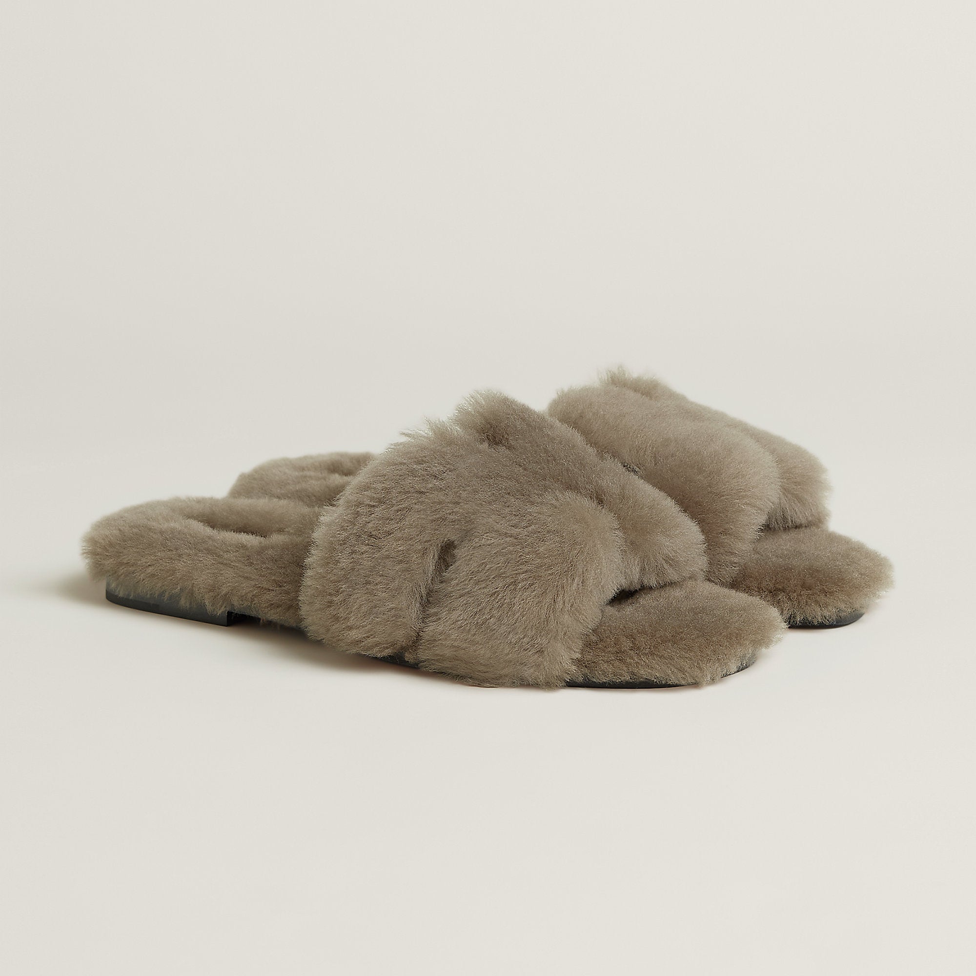 Hermes Oran Sandal Toupe