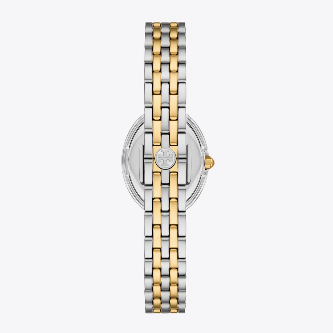Tory Burch Oval Watch TWO-TONE