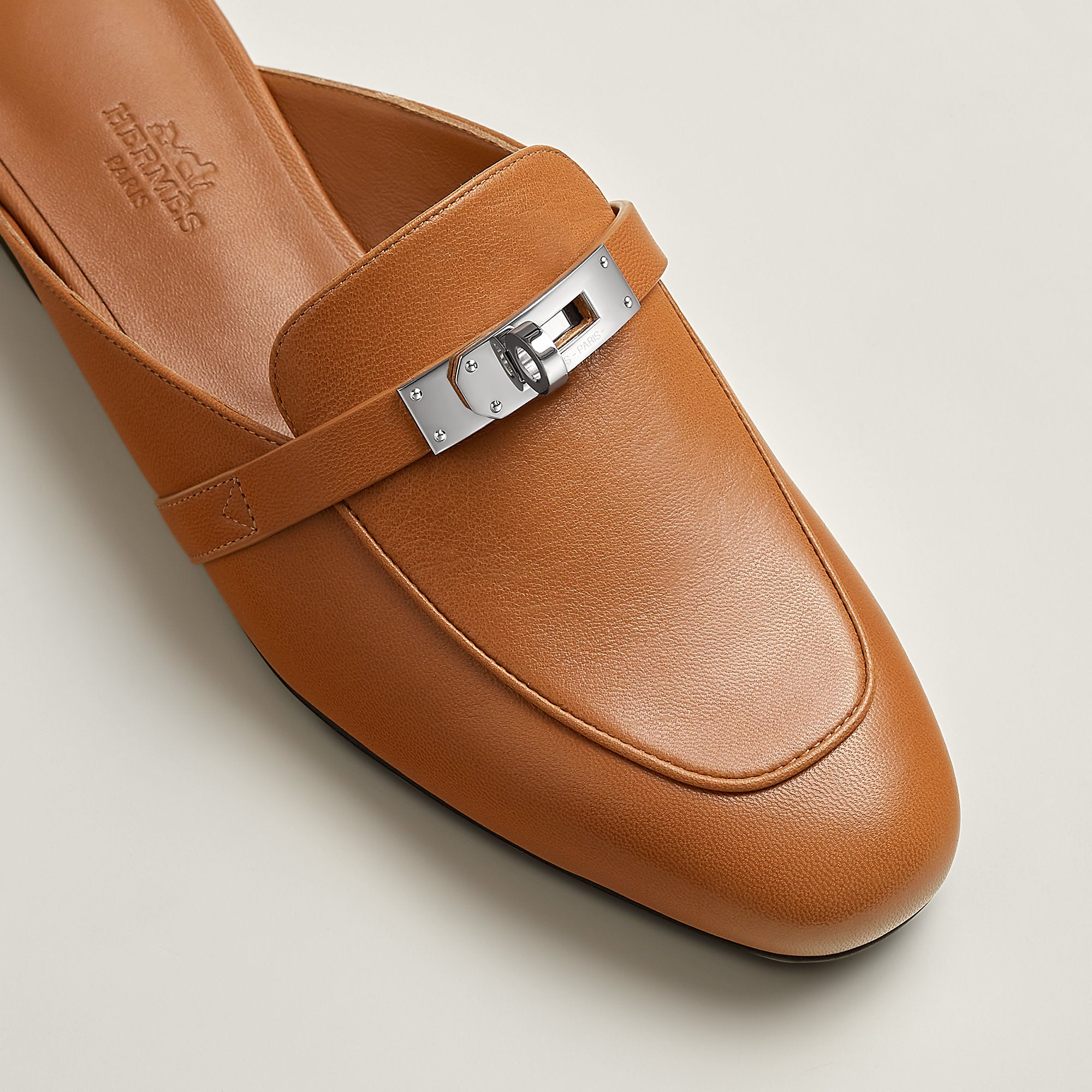Hermes Oz Mule Naturel