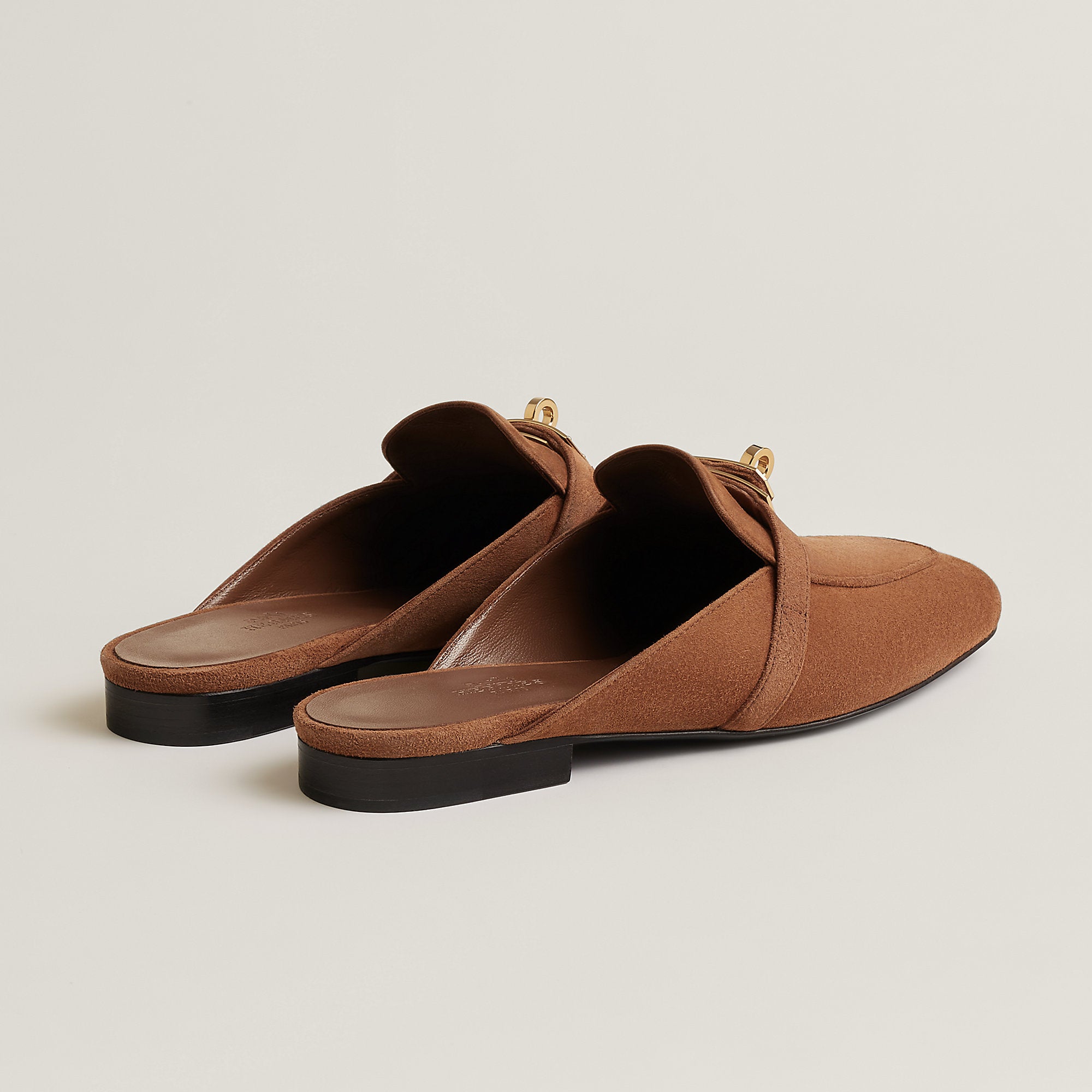 Hermes Oz Mule Brun Amourette