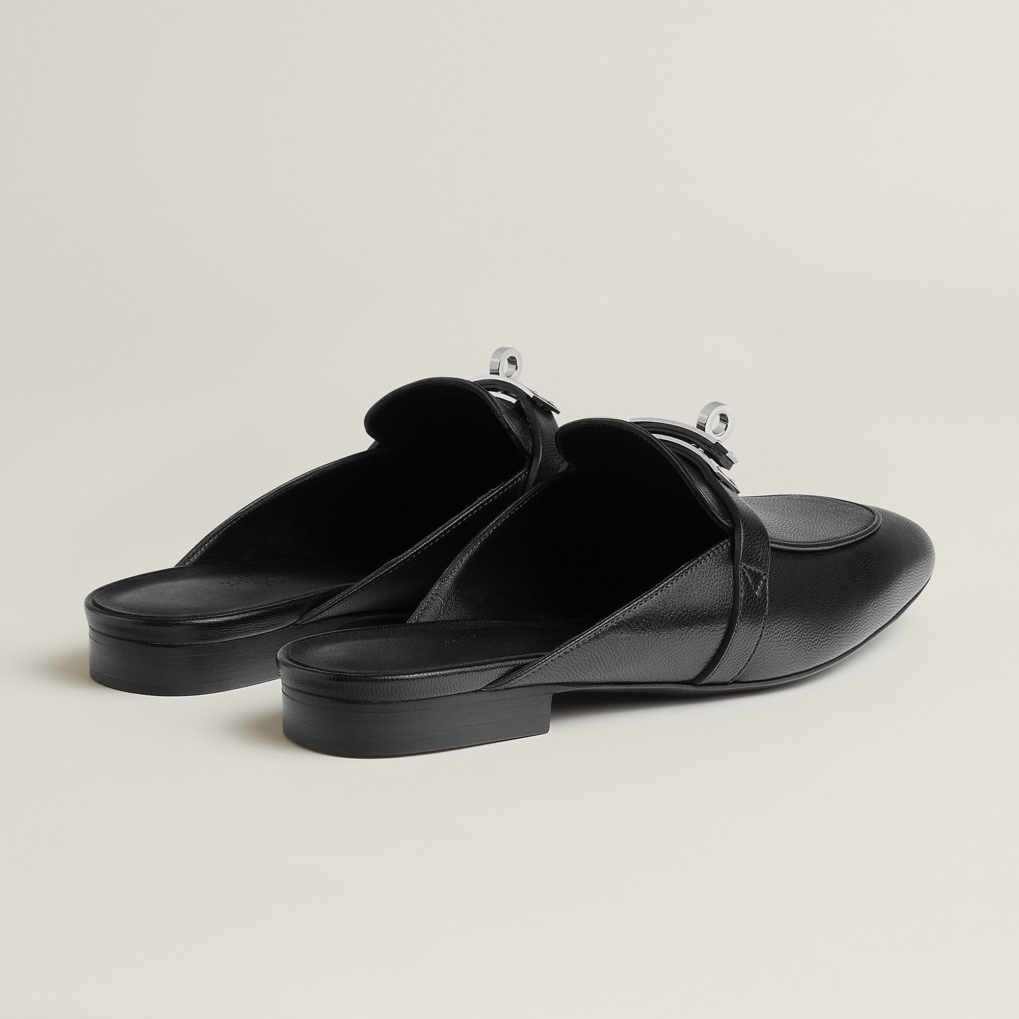 Hermes Oz Mule Noir