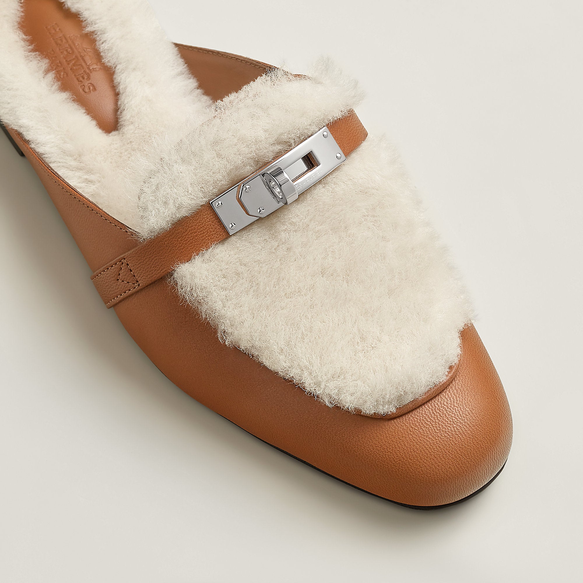 Hermes Oz Mule Naturel