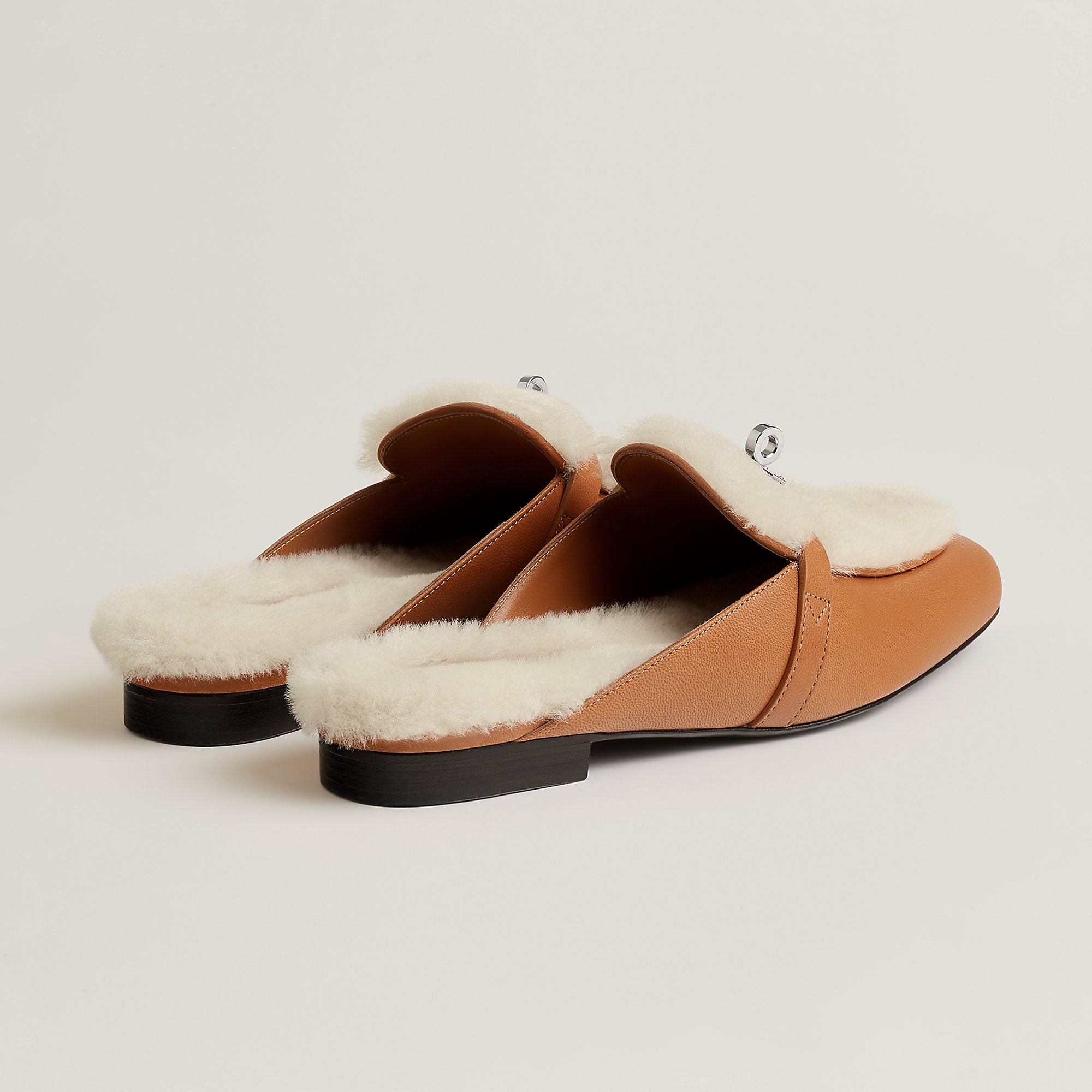 Hermes Oz Mule Naturel