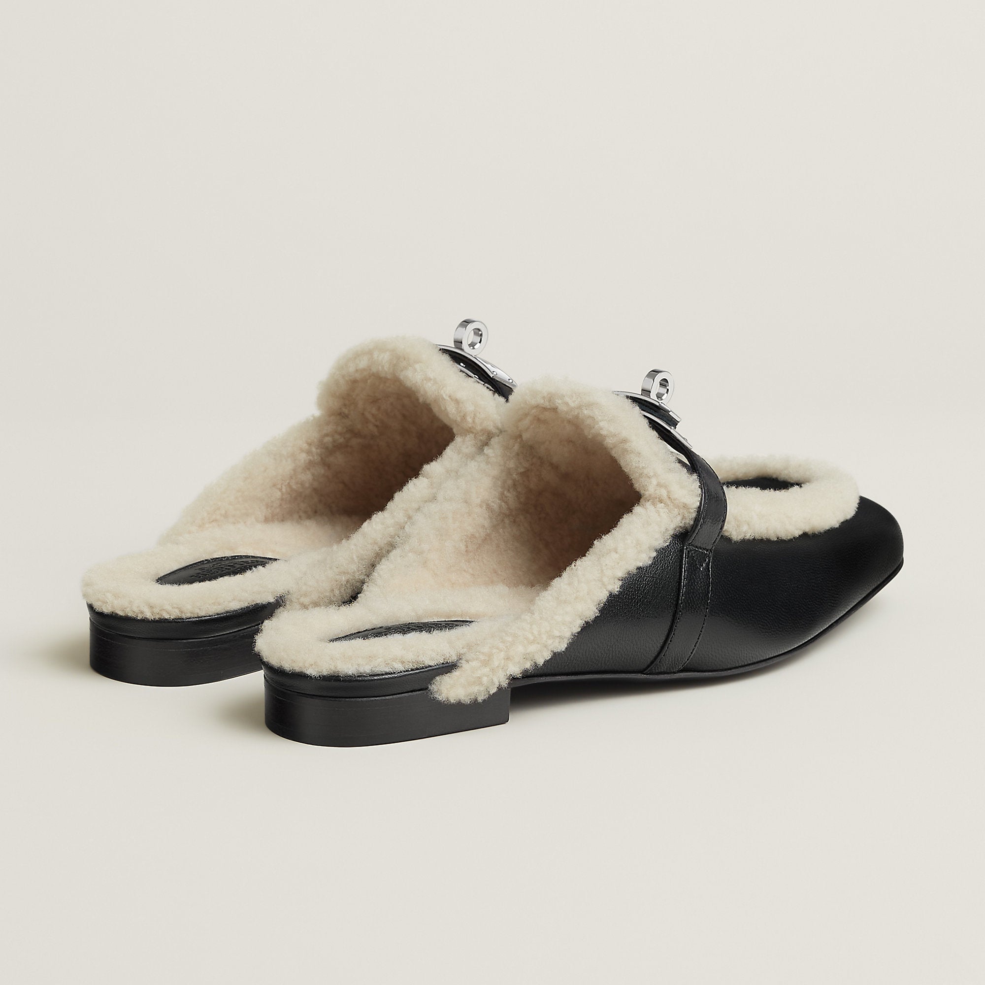 Hermes Oz Mule Noir