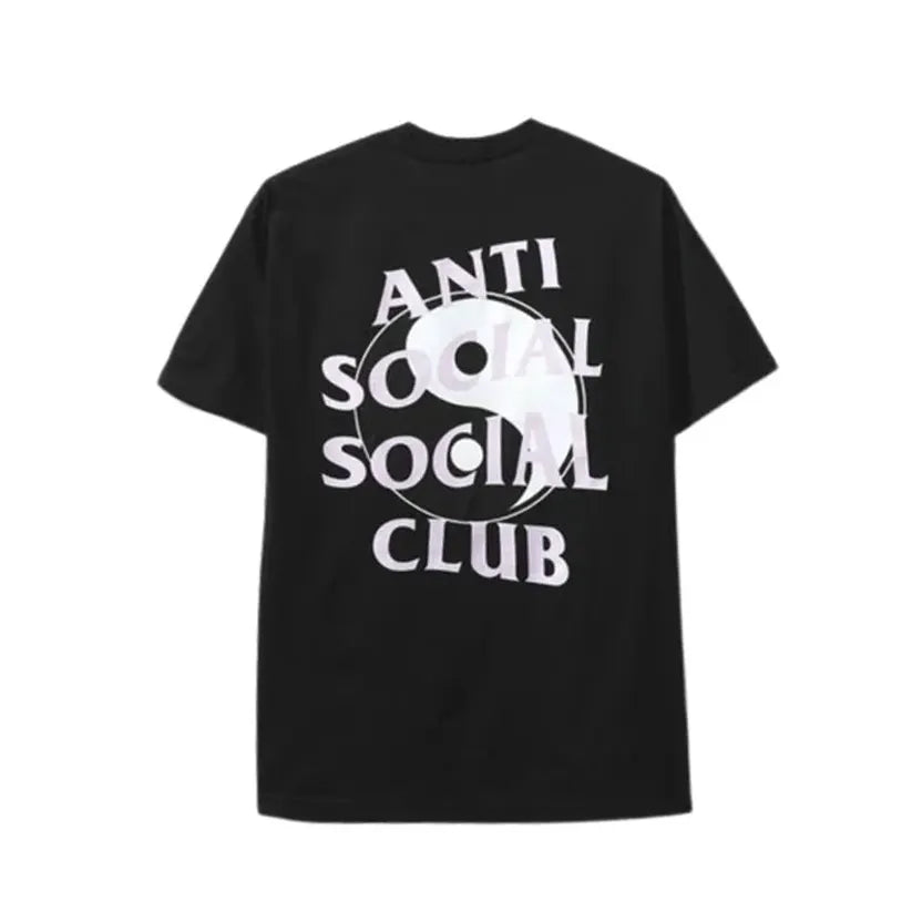 Anti Social Social Club Ying Yang Tee Black Black Friday