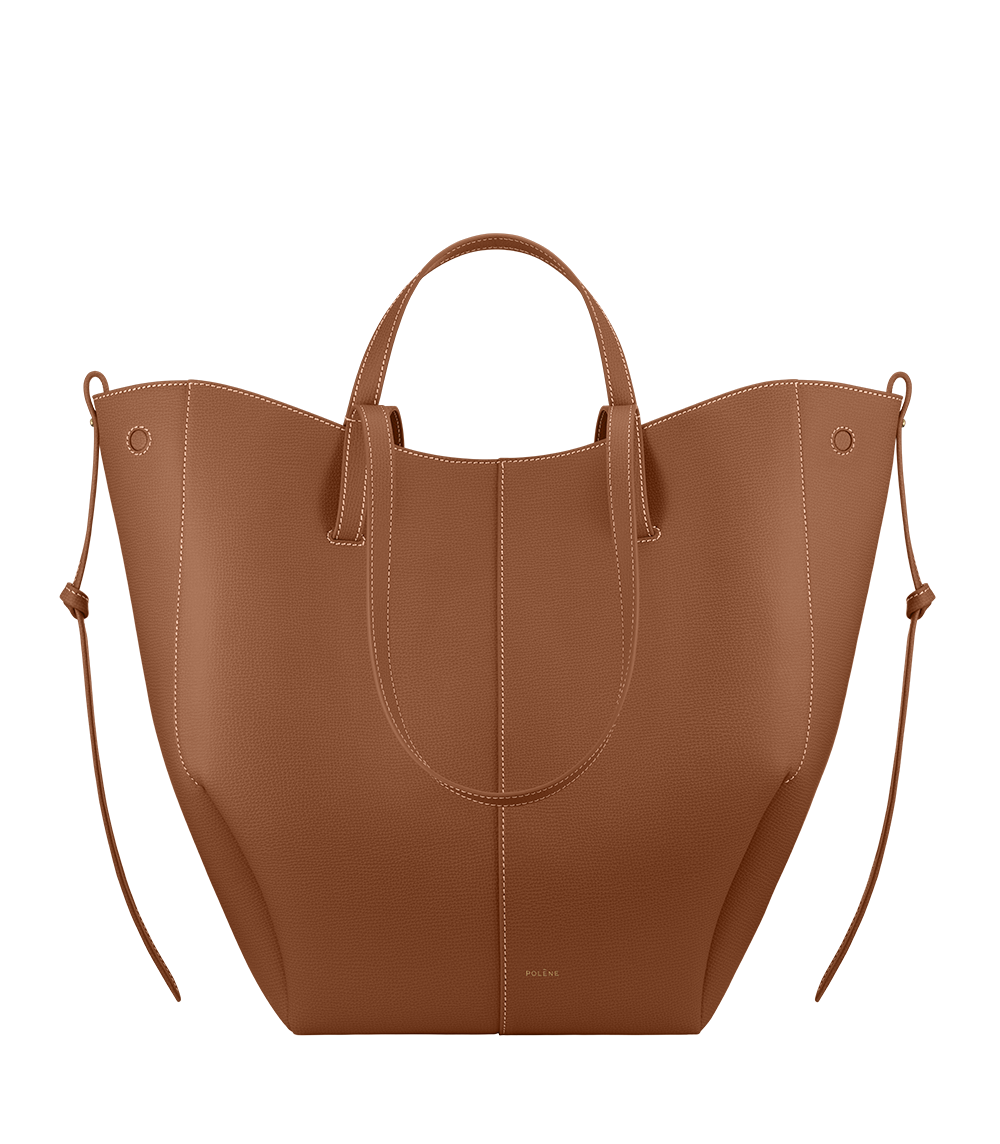 Polene Cyme Tote Textured Camel